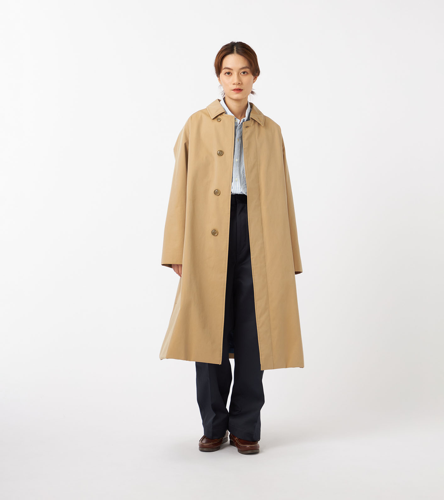 nanamica / 2L Cotton GORE-TEX Balmacaan Coat