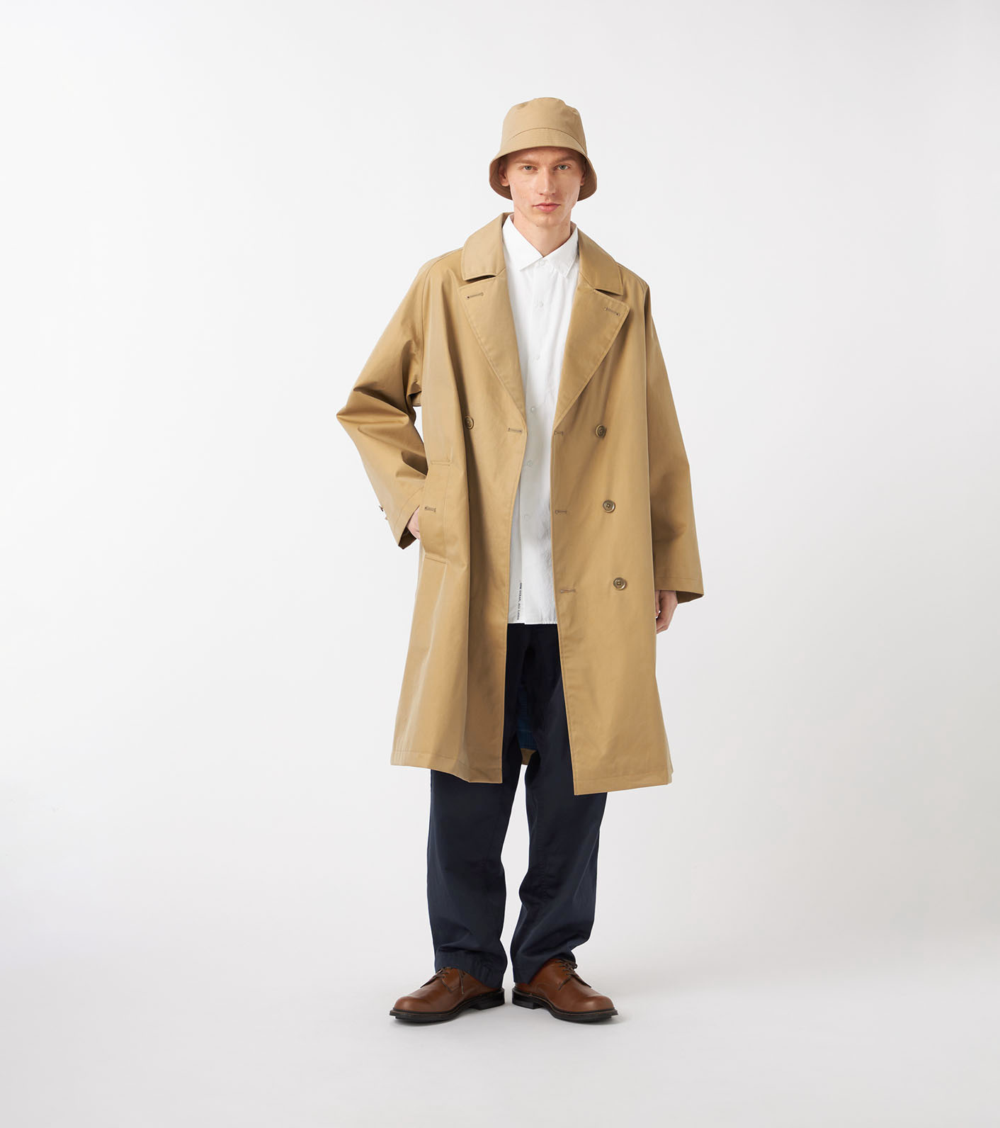 nanamica / 2L Cotton GORE-TEX Double Breasted Coat