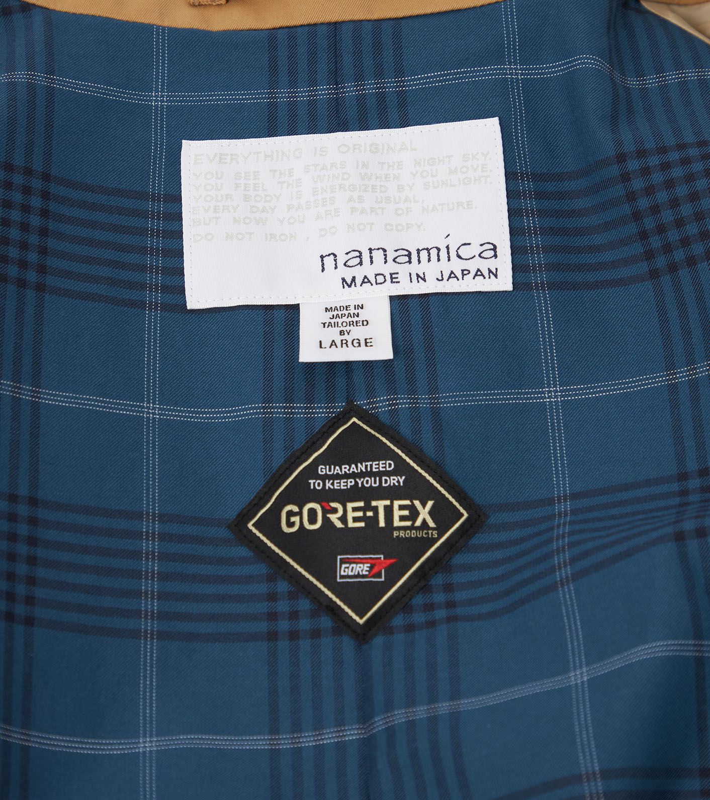 ジャケット・アウター 2L Cotton GORE-TEX Double Breasted Coat 2L Cotton GORE-TEX Double Breasted Coat – nanamica NEW YORK