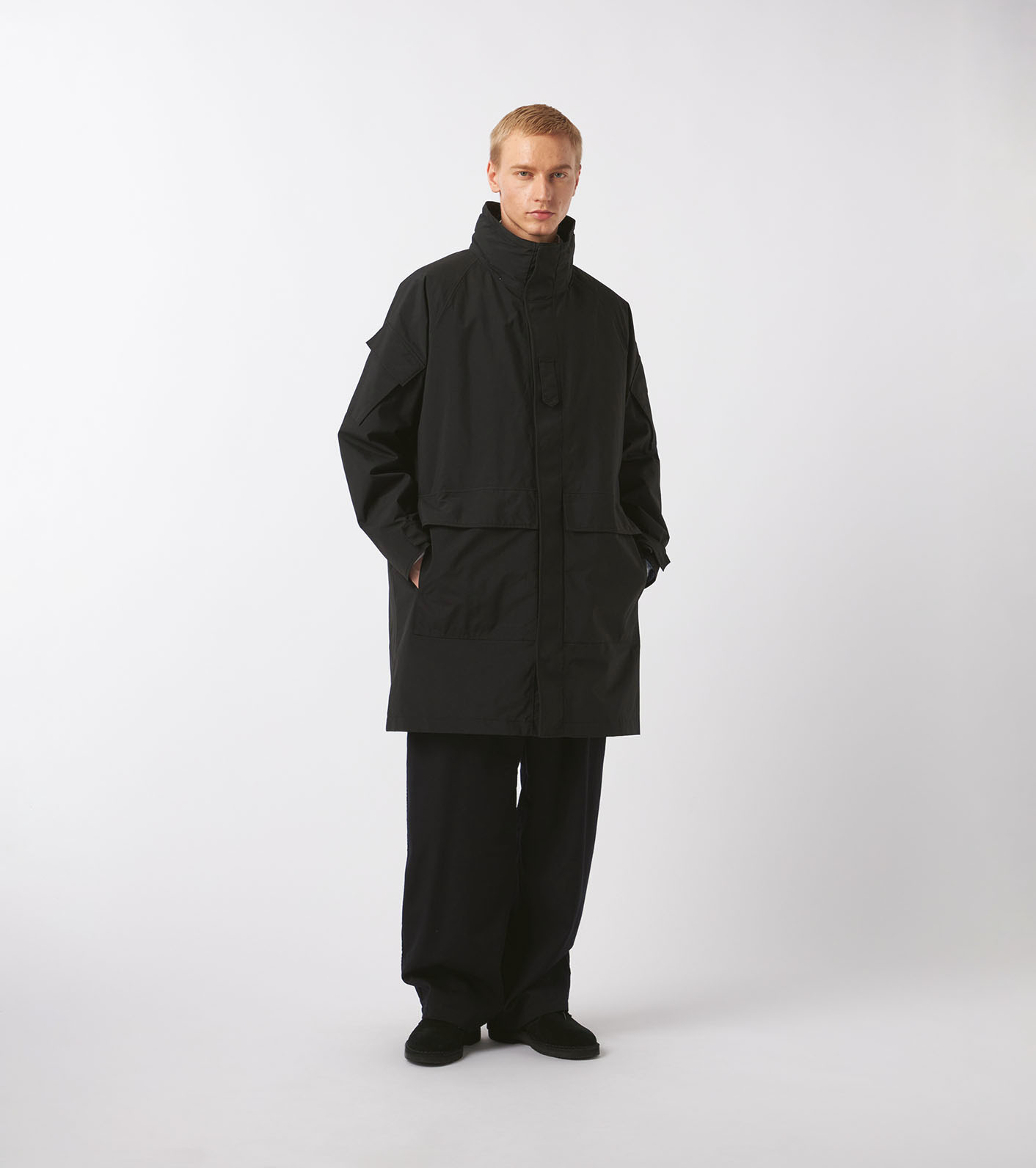 美品 nanamica 2L GORE-TEX Cruiser Jacket 黒 2L NYLON GORE-TEX Cruiser Jacket – nanamica NEW YORK