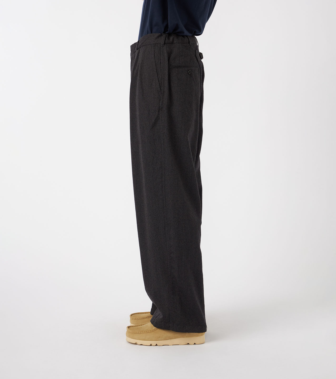 nanamica / Wool Gabardine Pleat Pants