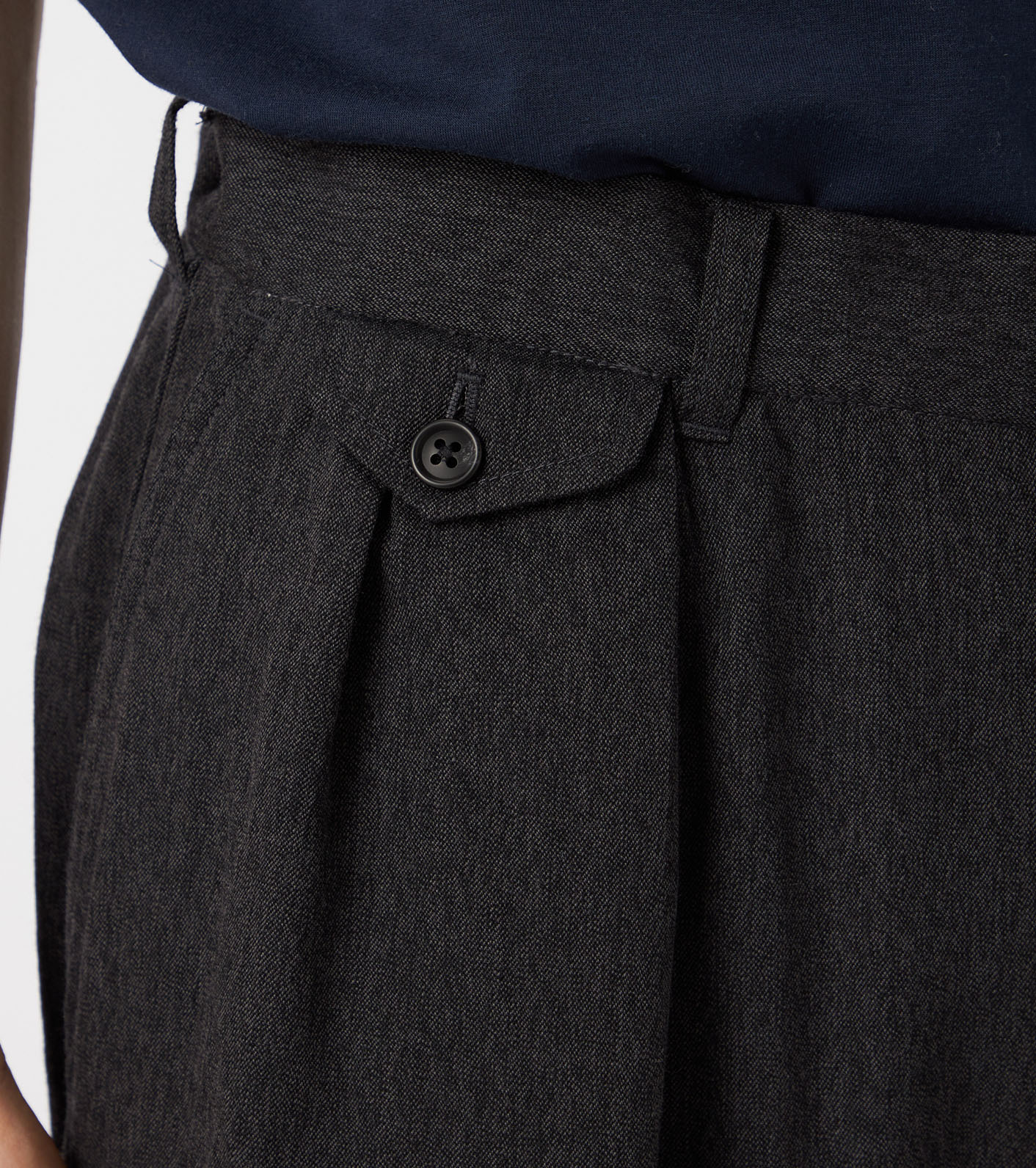 nanamica / Wool Gabardine Pleat Pants