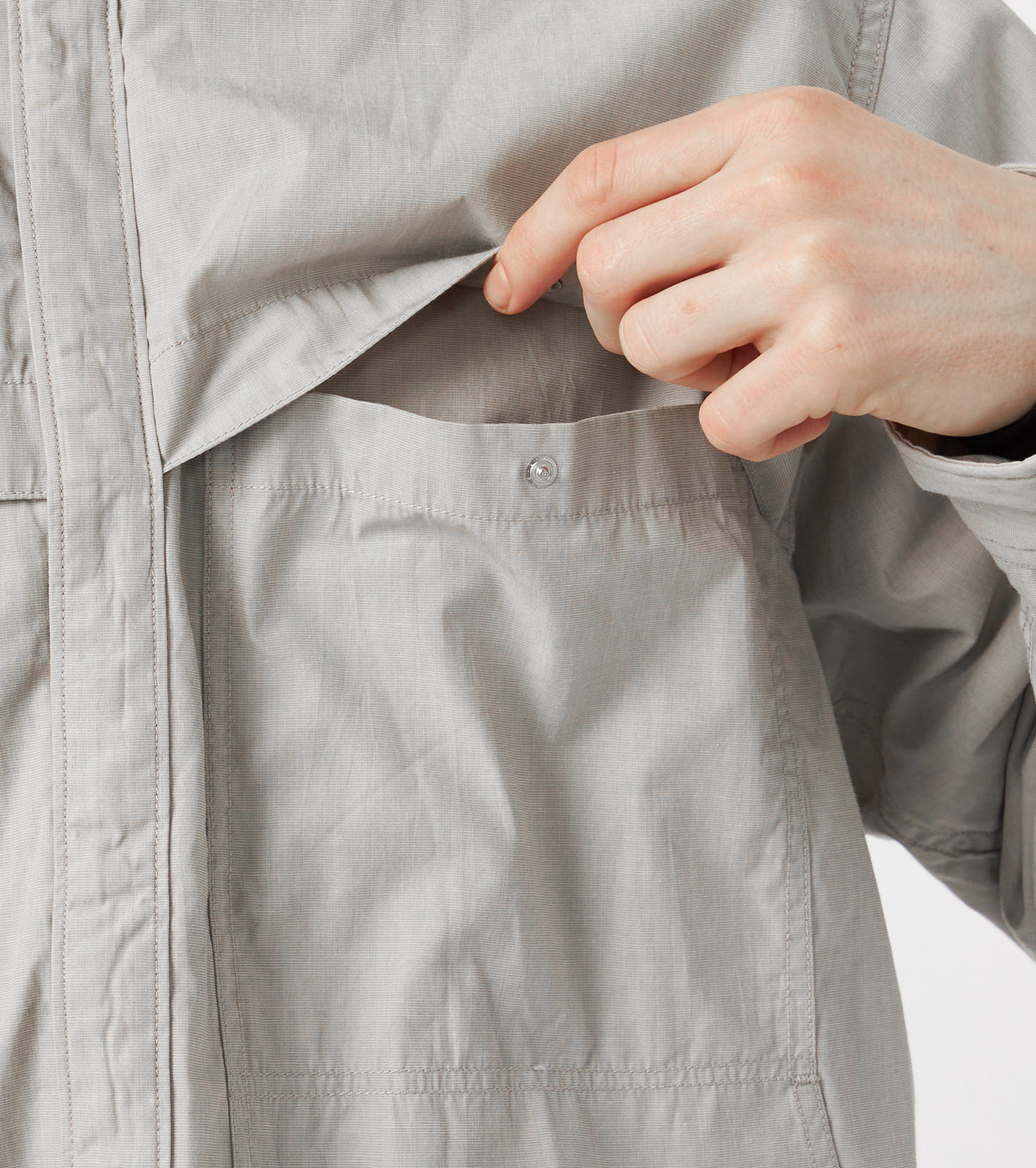 nanamica シャツジャケット　ナナミカ　SUAS058 nanamica nanamican Cruiser Jacket / ナナミカ ナナミカン