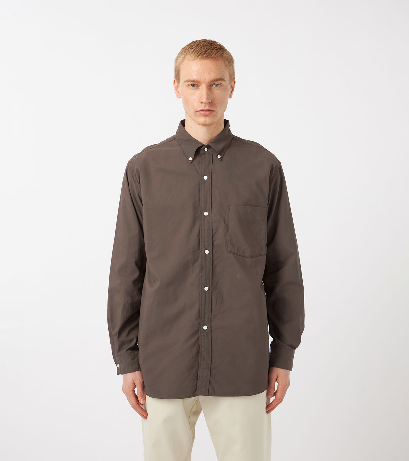 nanamicaナナミカ ボタンダウンウィンドシャツドレス SUFF354 nanamica / Button Down Wind Shirt