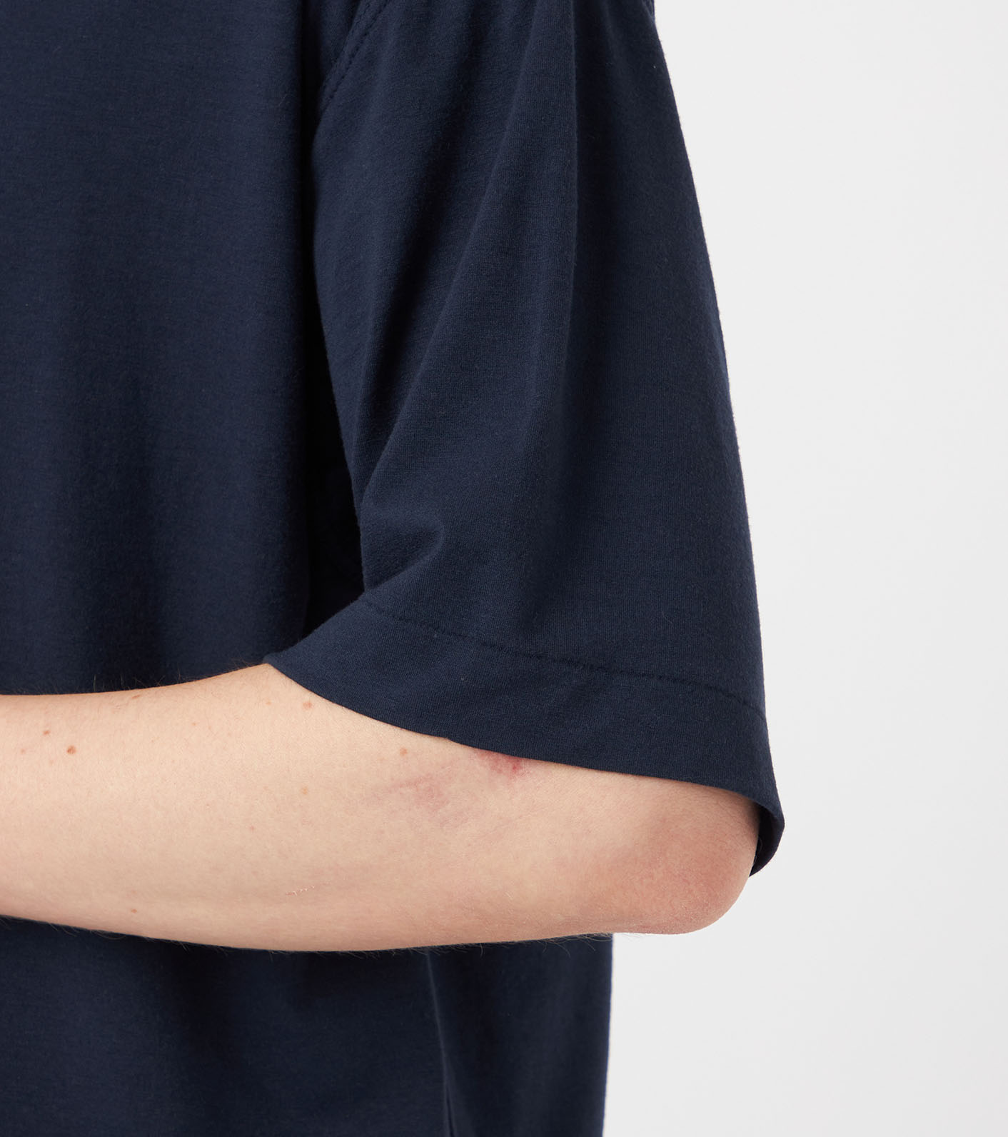 nanamica / Wool Jersey Tee/Tシャツ/M/ウール/ネイビー/S25FT065 nanamica / Wool Jersey Tee