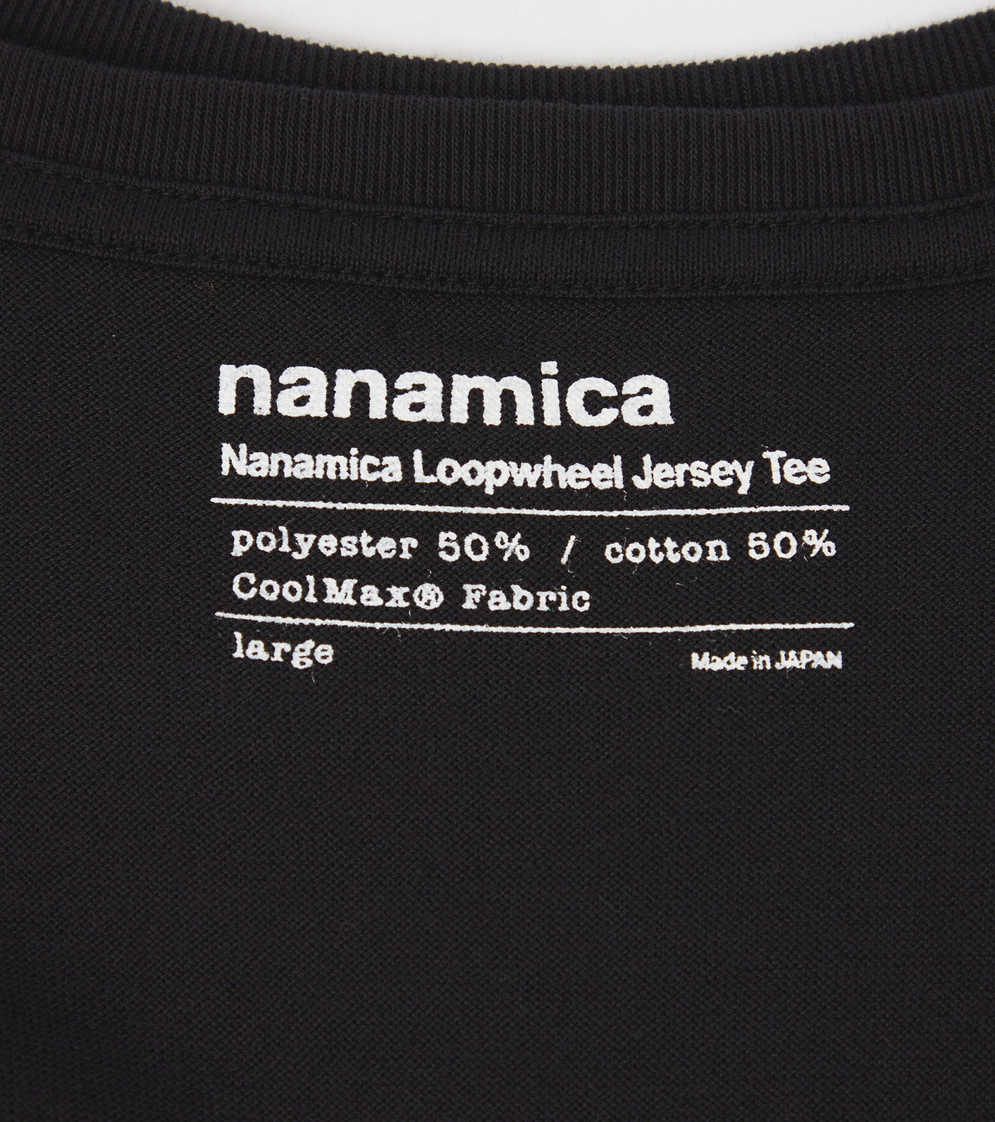 nanamica / nanamica Loopwheel COOLMAX Jersey Tee