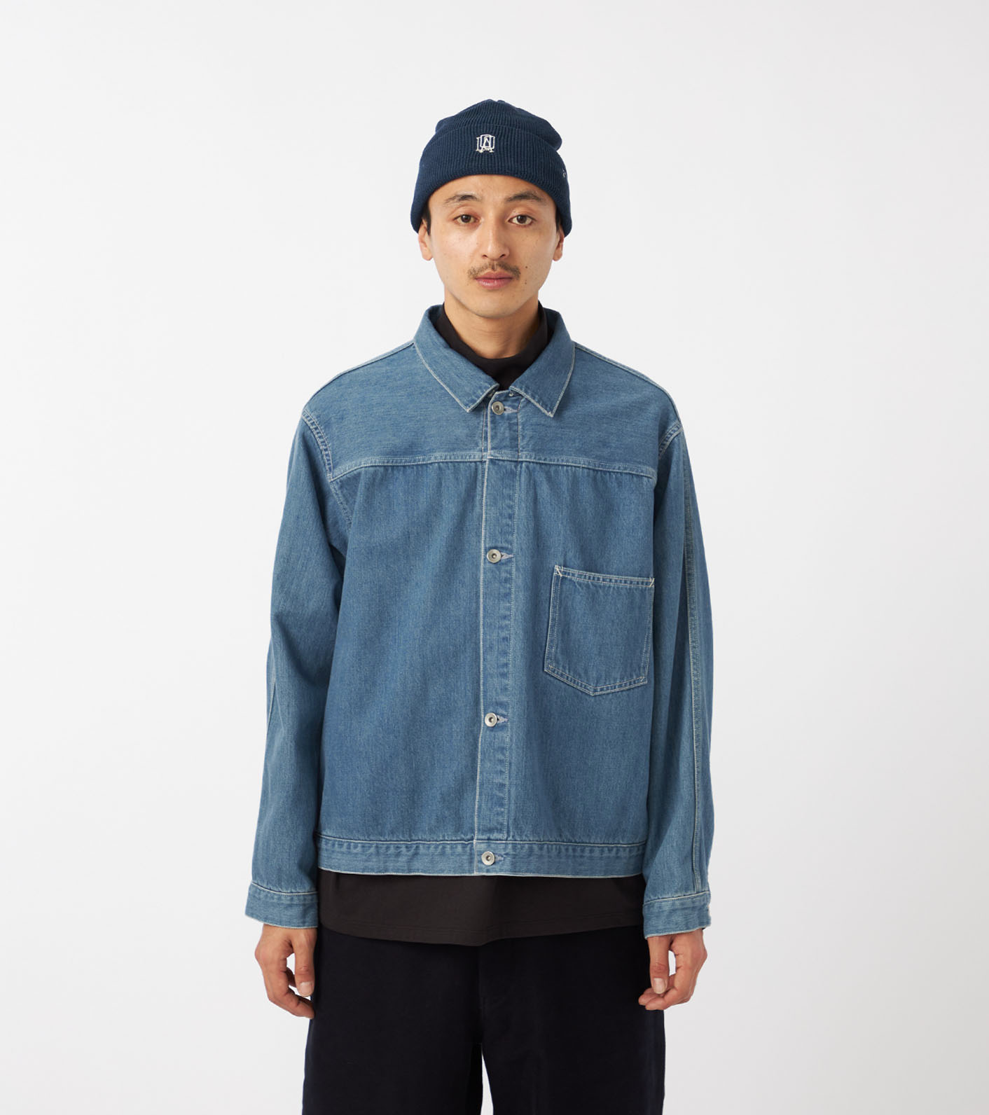nanamica / Short Denim Jacket