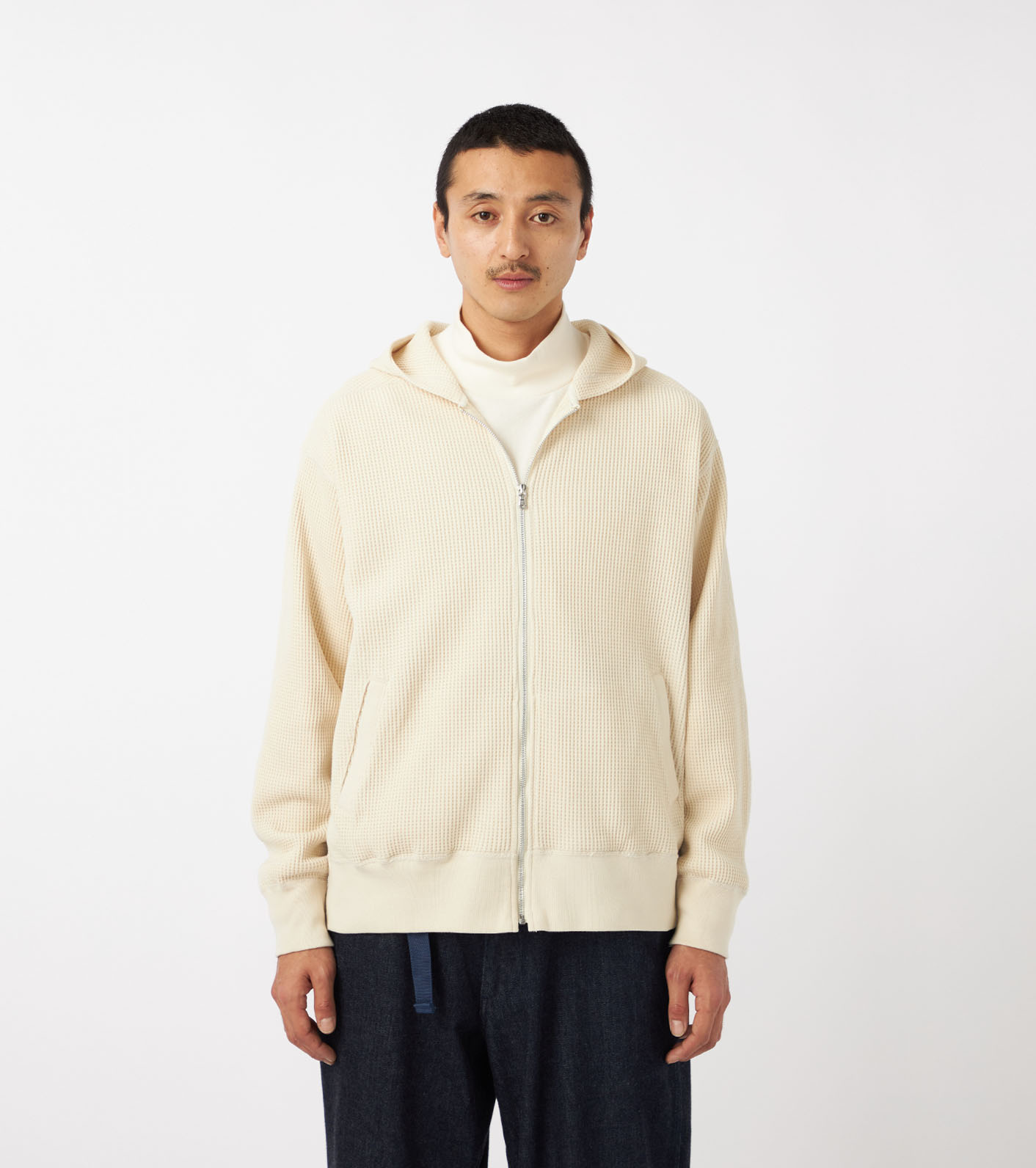 nanamica / Zip-Up Thermal Hoodie