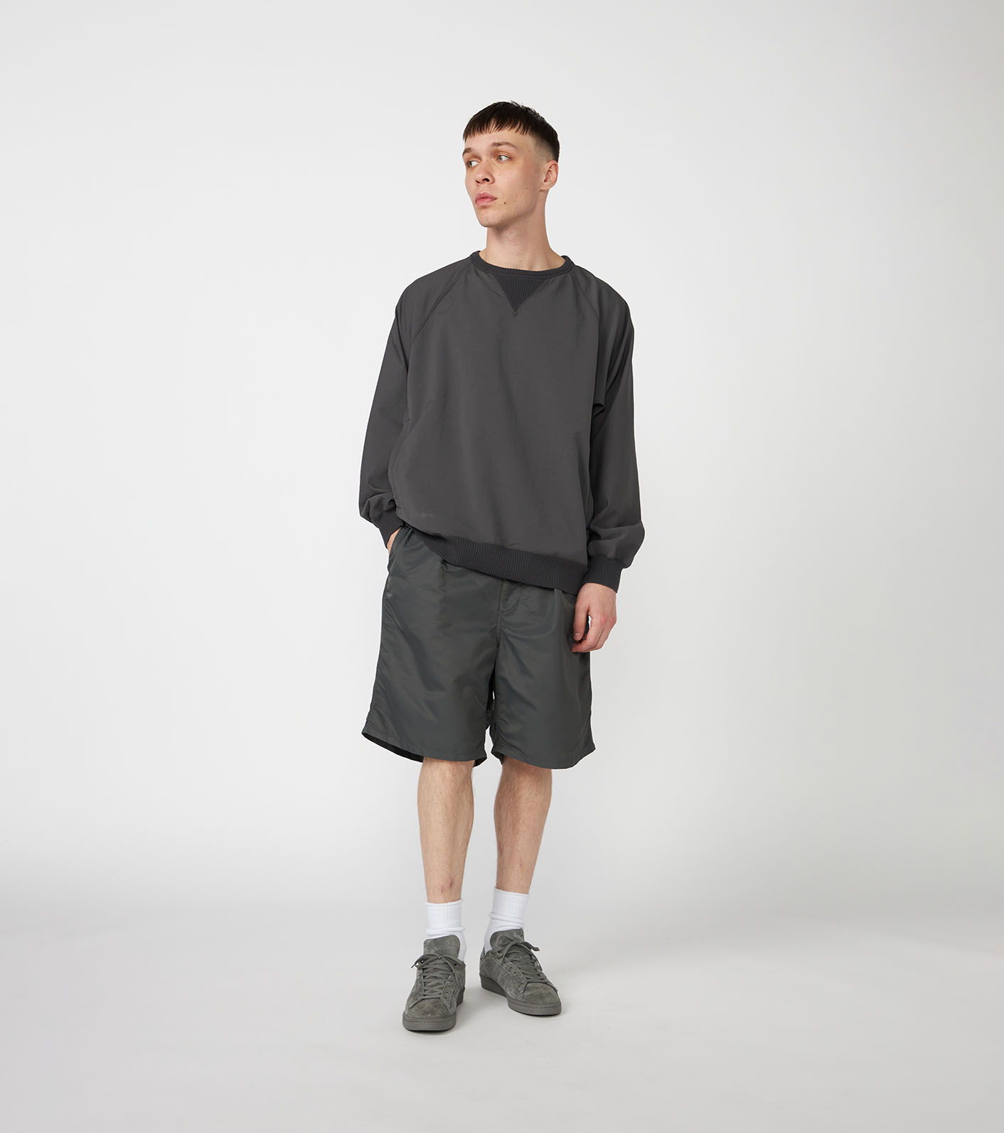 nanamica / Nylon Twill Field Baggy Shorts