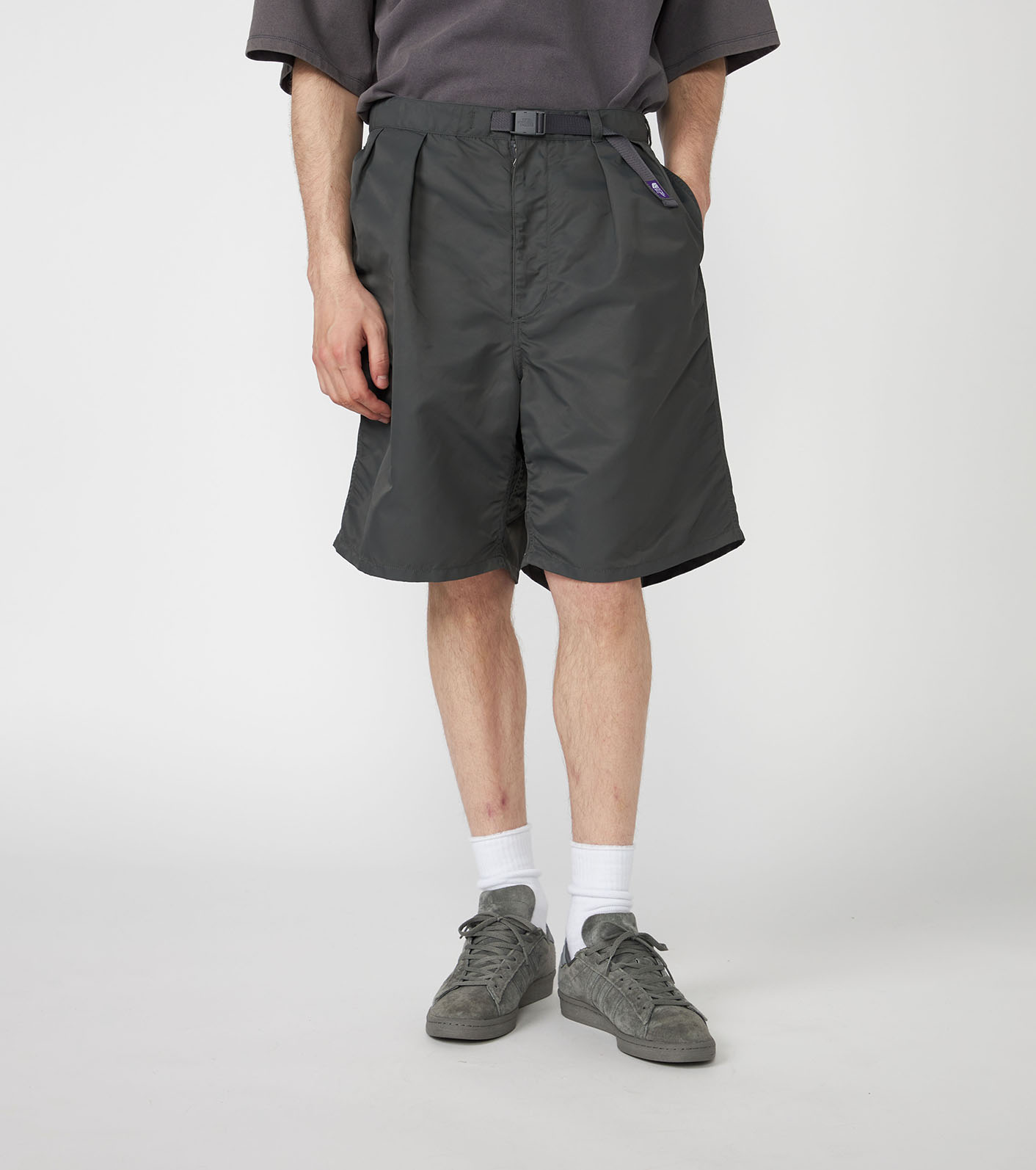 nanamica / Nylon Twill Field Baggy Shorts