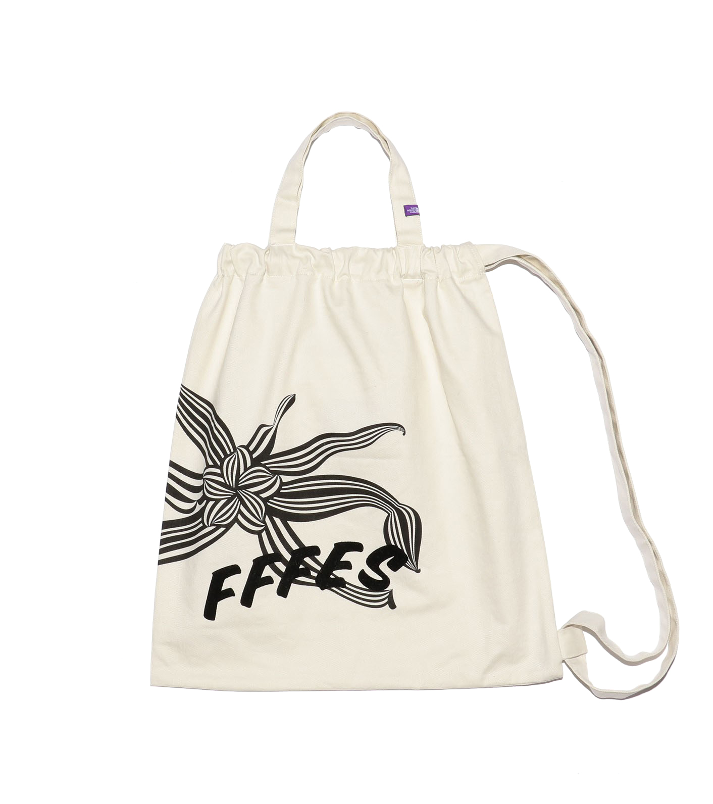 早い者勝ち!!! TNF PURPLE LABEL ◆ FFFES グラフィックトート THE NORTH FACE PURPLE LABEL FFFES Graphic Tote Off White