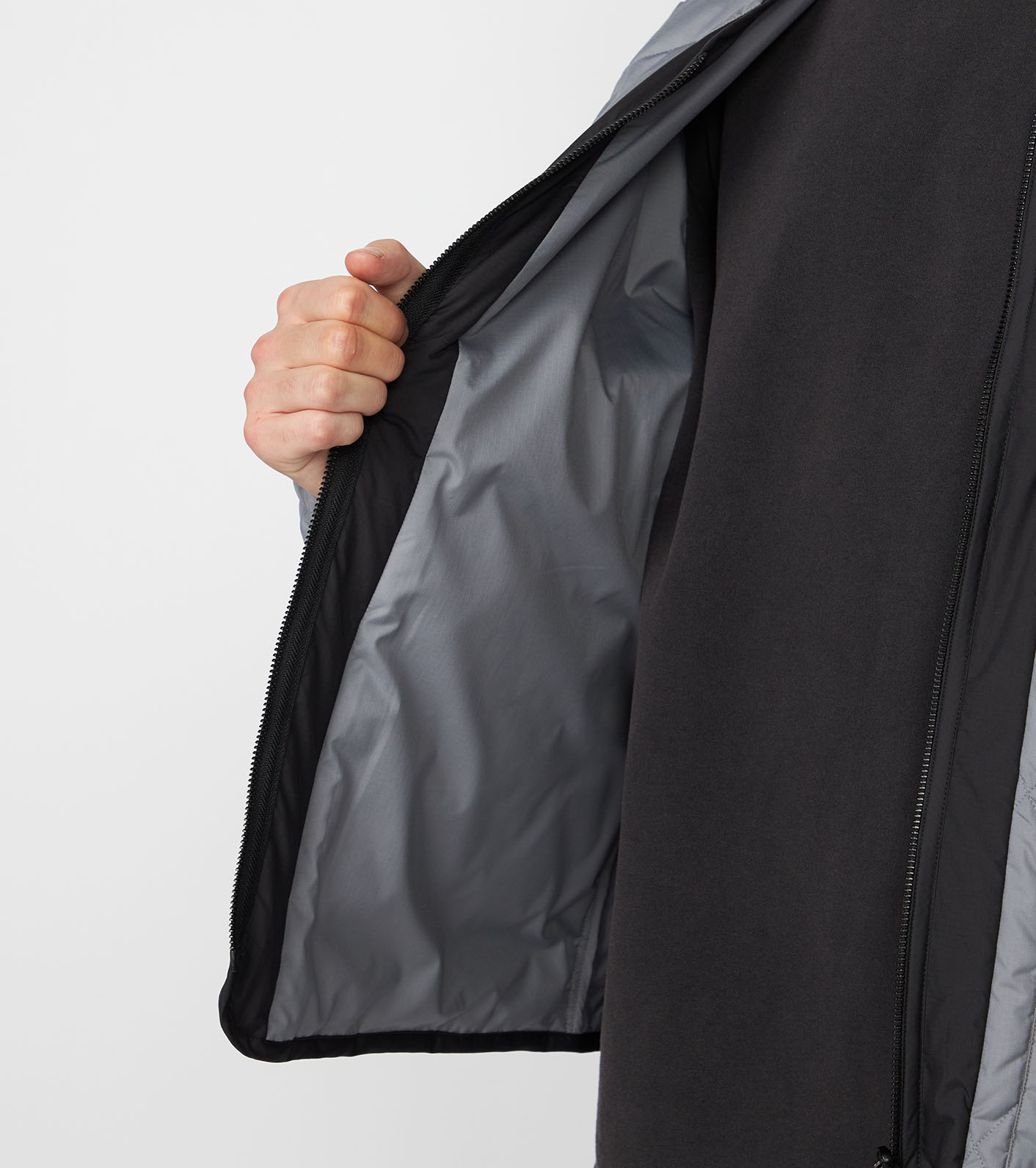 nanamica / PERTEX QUANTUM PLAS Field Down Cardigan