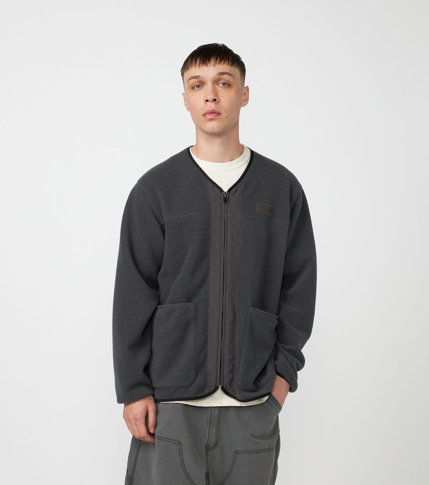 nanamica / PLAS Fleece Field Cardigan