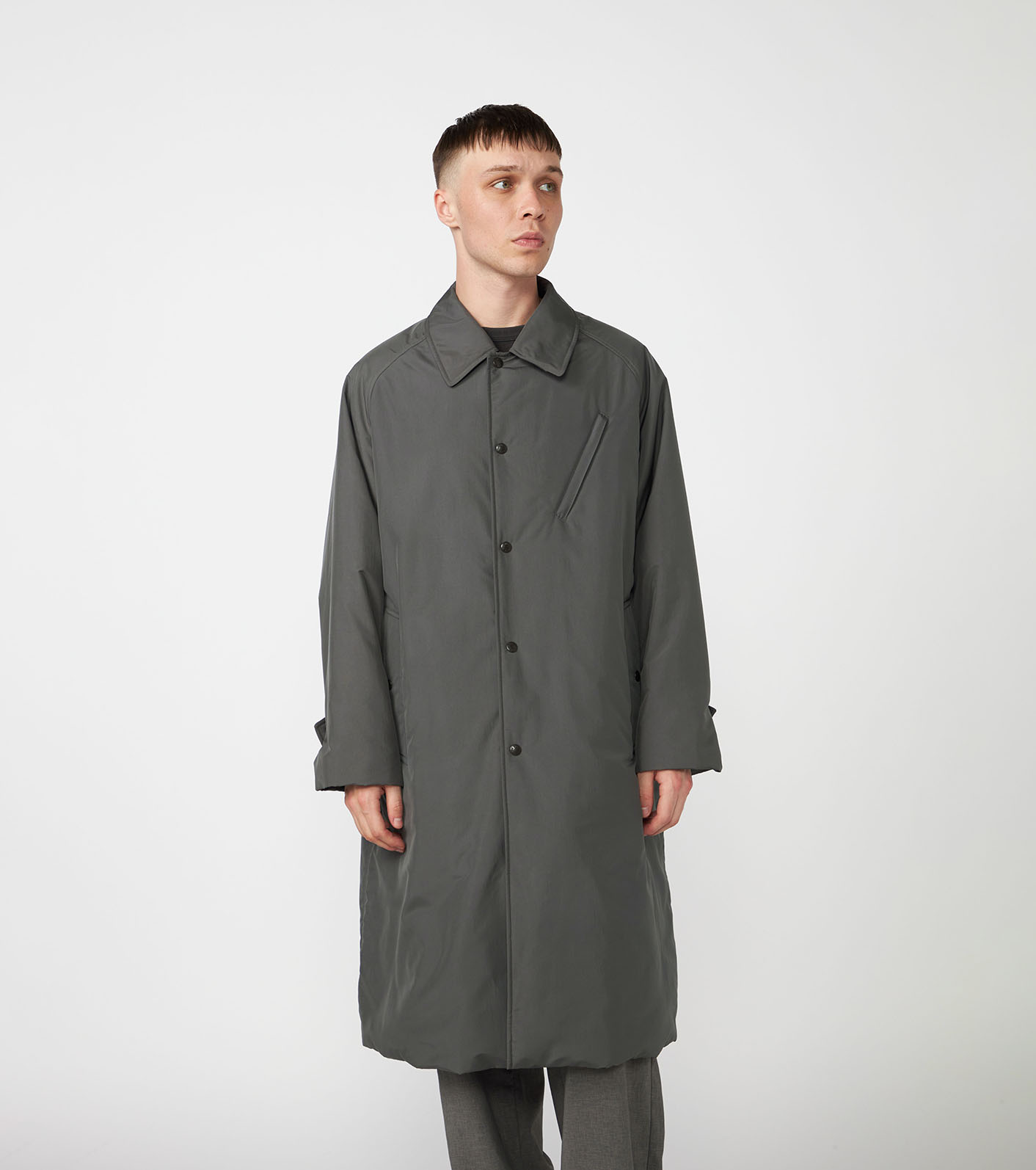 ノースフェイス PRIMALOFT Soutien Collar Coat M紺 nanamica / Insulation Soutien Collar Coat