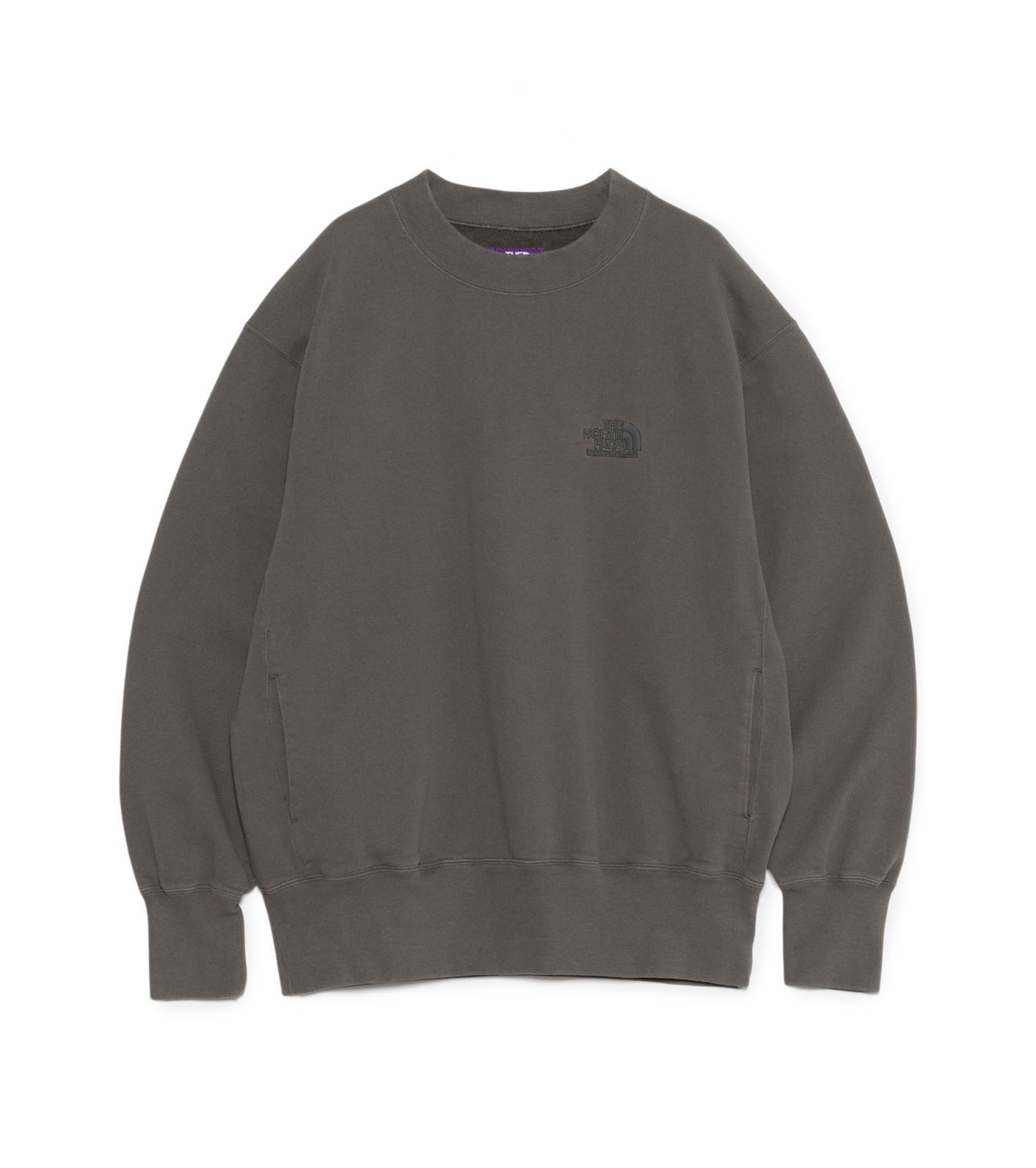 THE NORTHFACE PURPLE LABEL グレー 長袖スウェット nanamica / 11oz Crewneck Sweatshirt