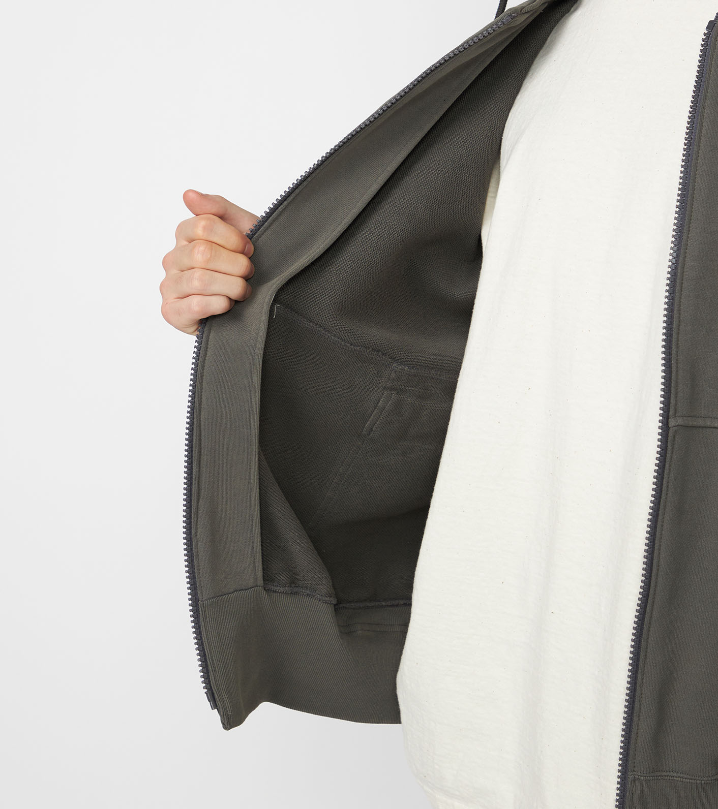 nanamica / 11oz Zip Up Hoodie