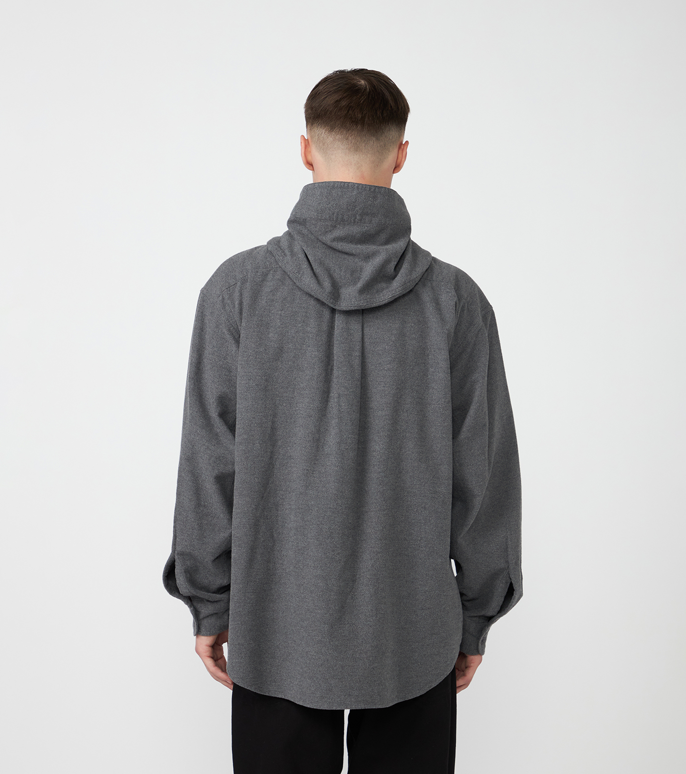 nanamica / Flannel Mountain Hooded Shirt