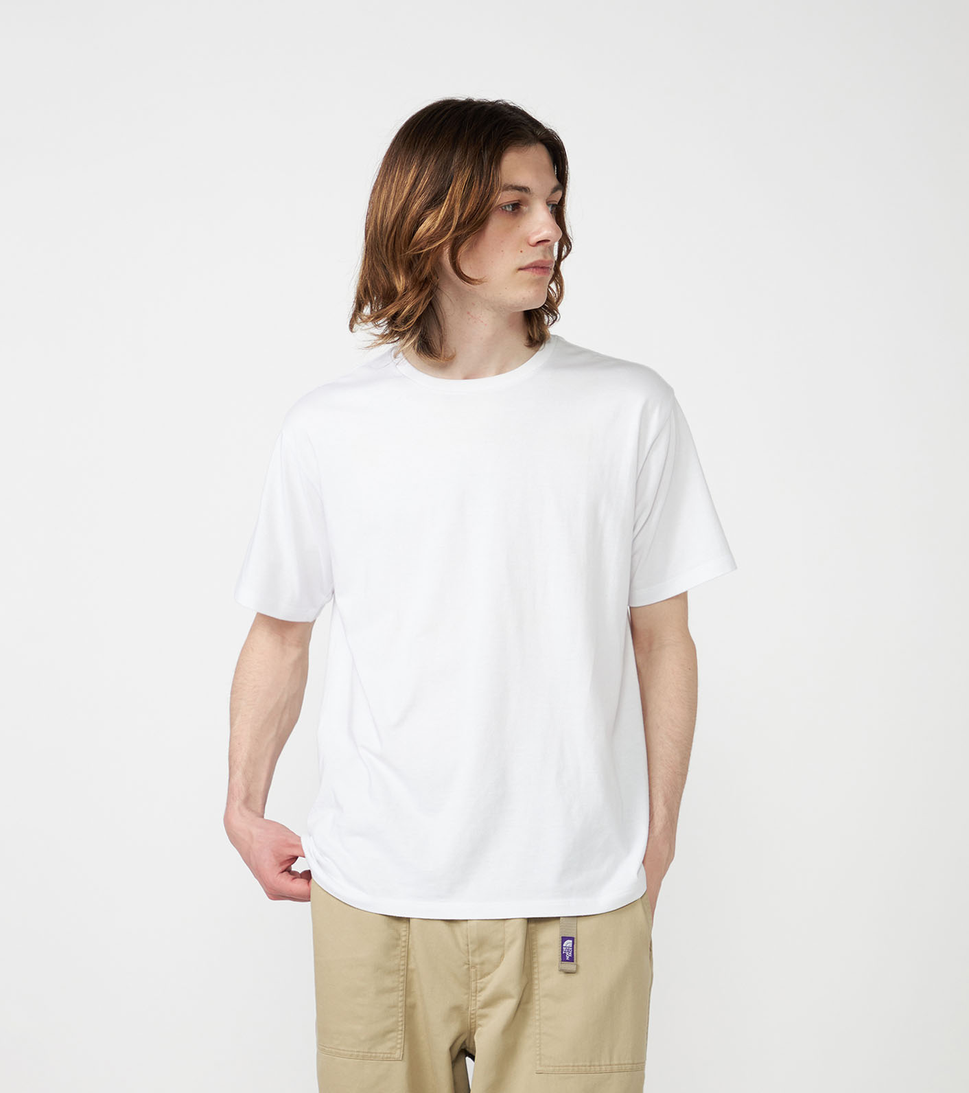 THENORTHFACEナナミカPocketTシャツ サイズSoff-white nanamica / ベーシックを楽しむ