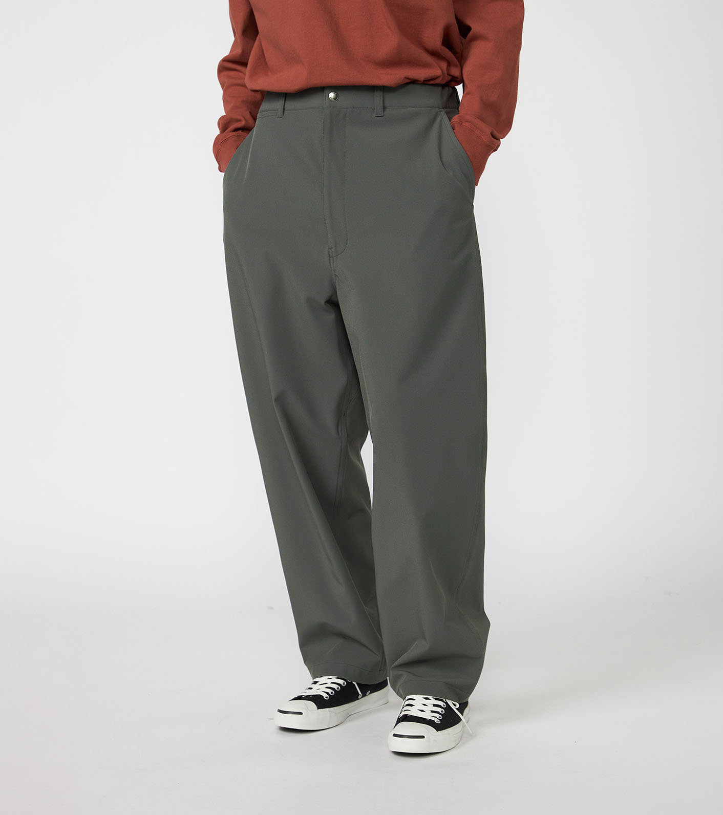 nanamica / Stretch Twill Wide Tapered Field Pants