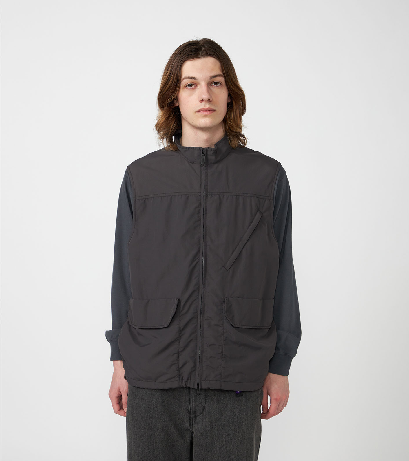 nanamicaWind Vest ウィンドベスト SUAS412]nanamica(ナナミカ) Zip Up Wind Vest ジップアップ