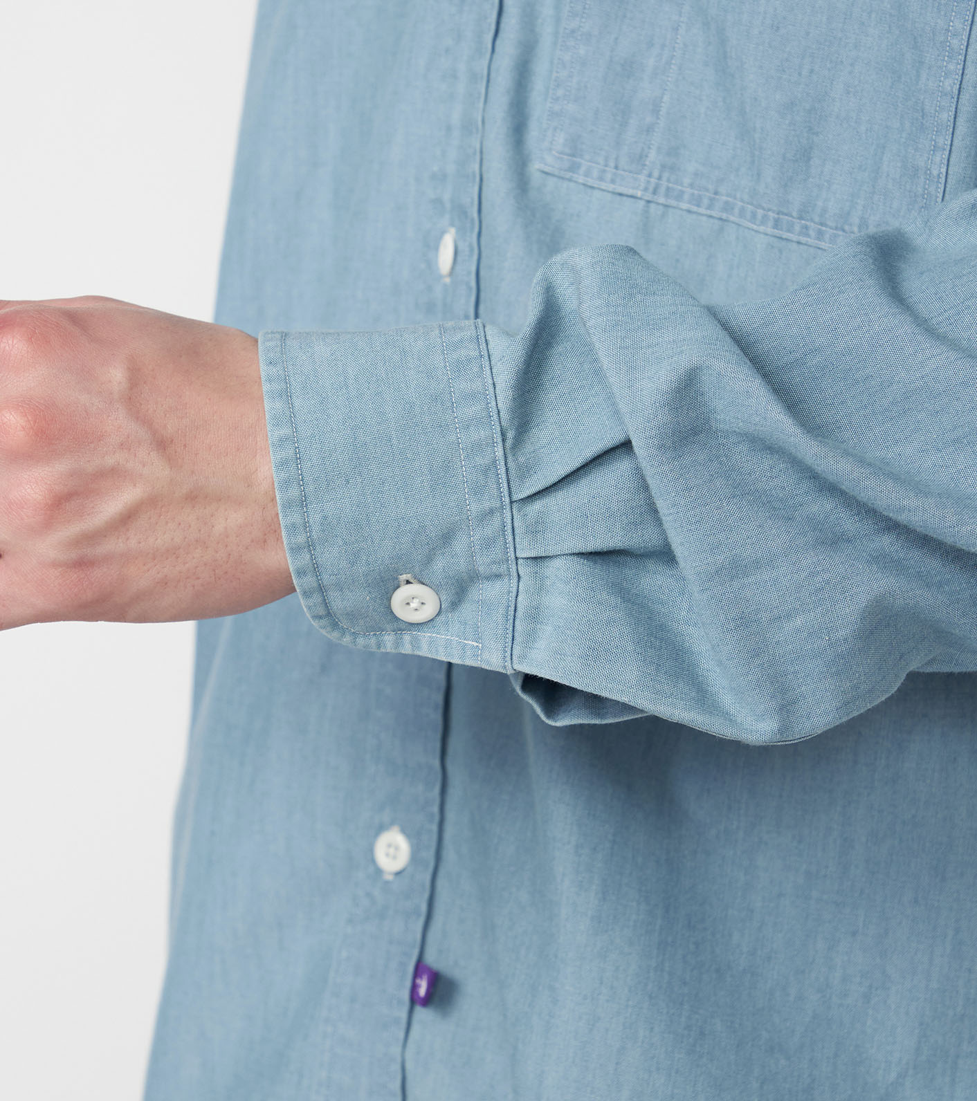 トップス Regular Collar Chambray Field Shirt nanamica / Regular Collar Chambray Field Shirt
