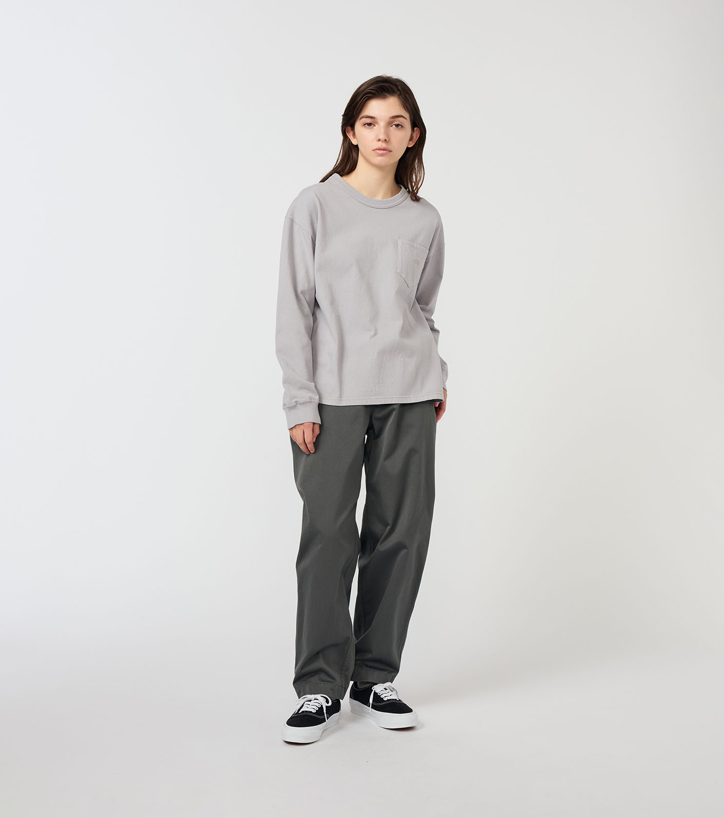 なみ nanamica / 8oz Field Pocket Tee