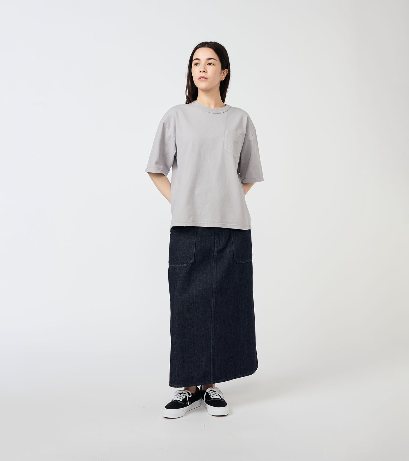 【THE NORTH FACE】デニムスカートWSサイズNTW5002N nanamica / Denim Field Skirt