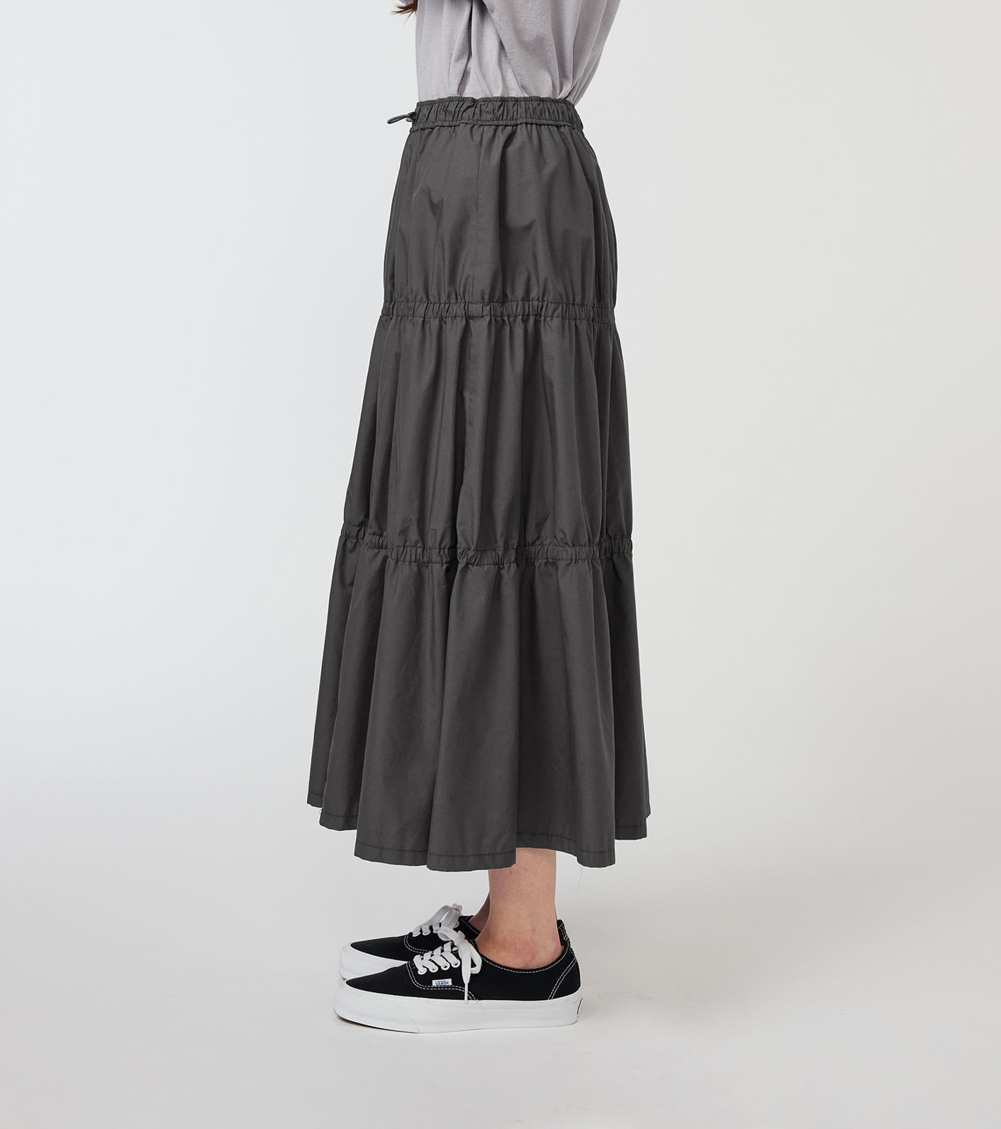 THE NORTH FACE × nanamica　ガウチョ スカーチョ　黒 nanamica / 65/35 Field Tiered Skirt