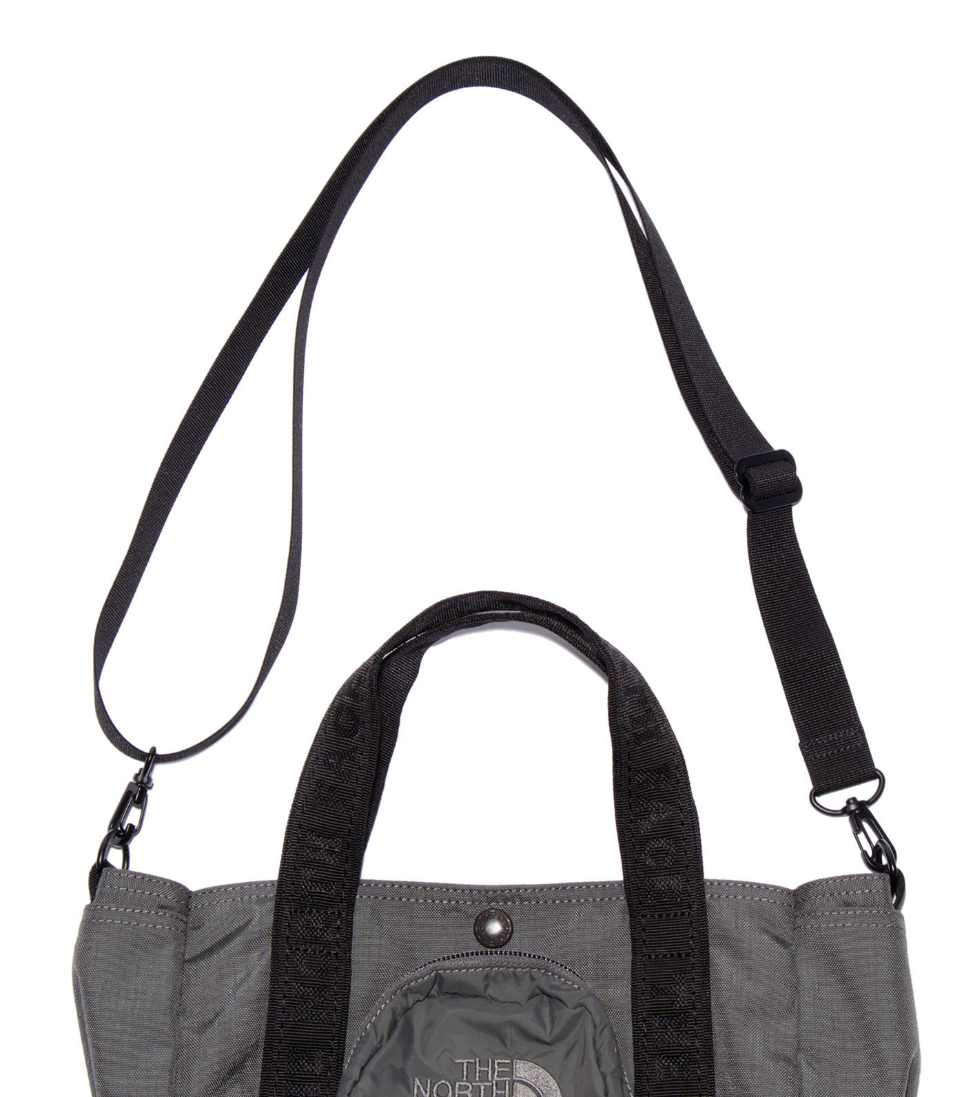 美女か野獣中古CORDURA Nylon ShoulderTote Bag Black Vegan Shoulder Bag with Studded Cross, Spiked Chains