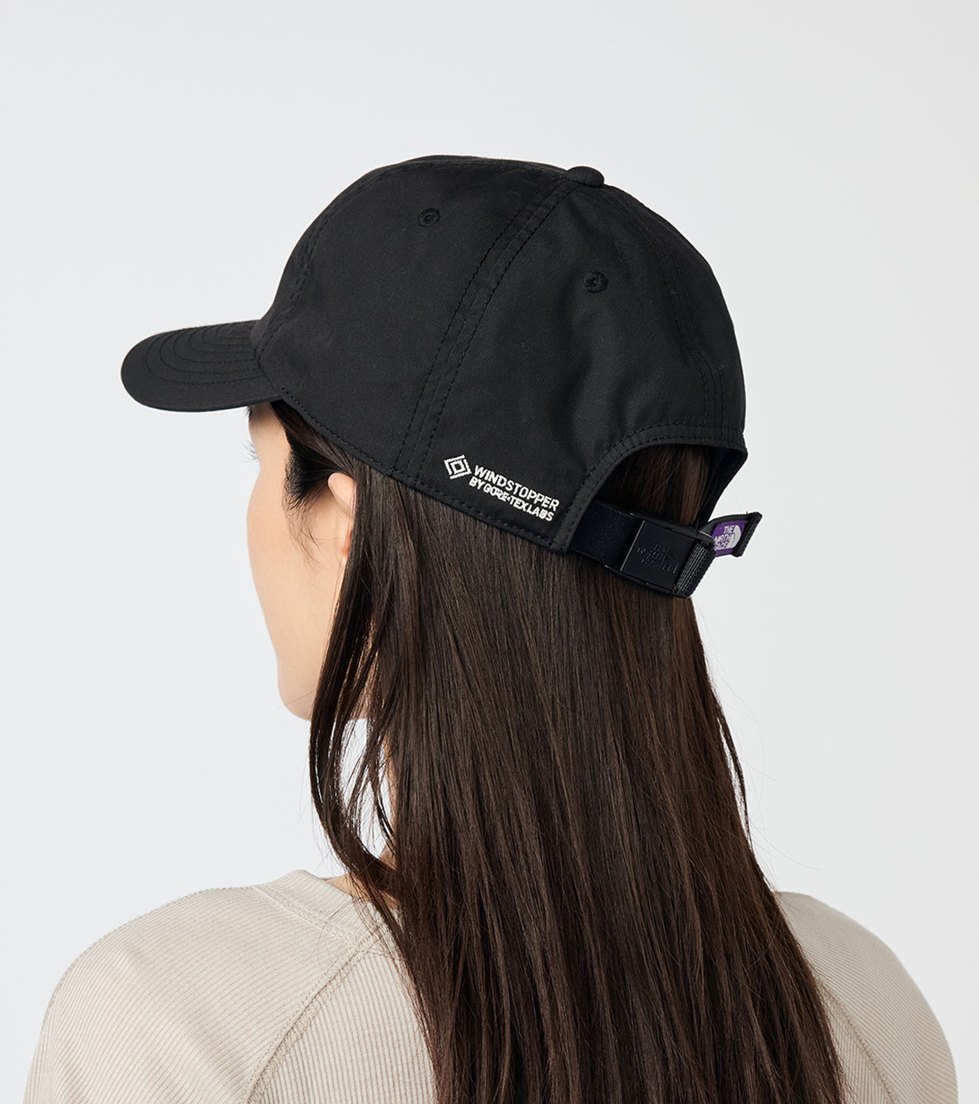 THE NORTH FACE nanamica ブラックキャップ nanamica / 65/35 WINDSTOPPER® Cap