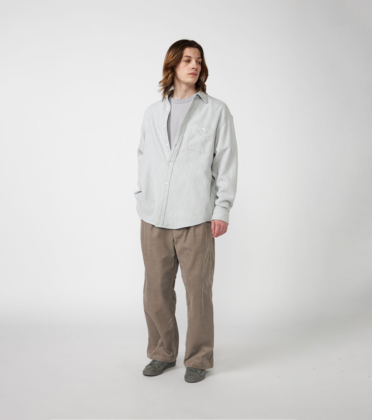 パーカ らん様 nanamica / Flannel Field Shirt