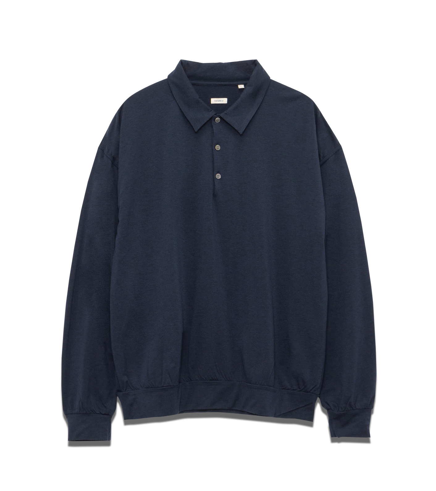 nanamica / Wool Jersey L/S Polo