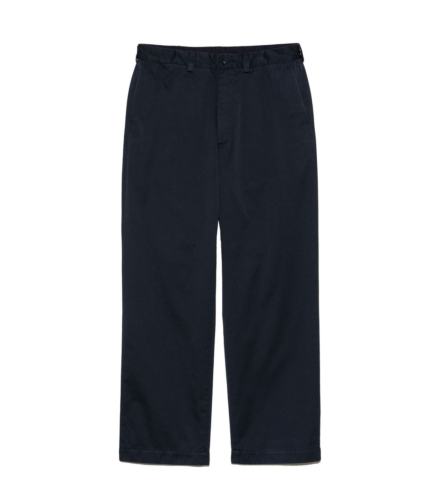 ナナミカ／ワイドチノパンツ／Wide Chino Pants／ブラック nanamica (ナナミカ) Wide Chino Pants / ワイドチノパンツ