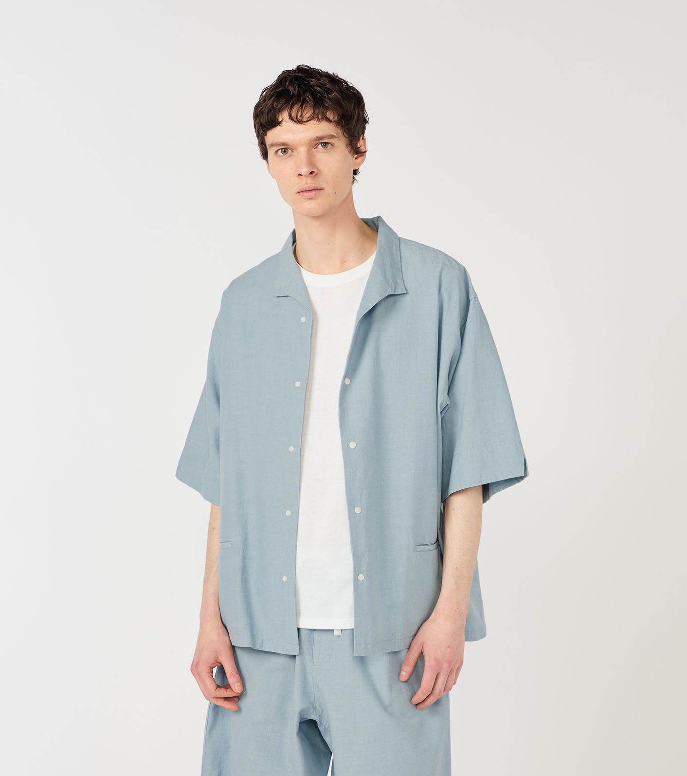 NOWHAWとnanamica 水色 ルームウェア新品 nanamica / nanamica Exclusive Day