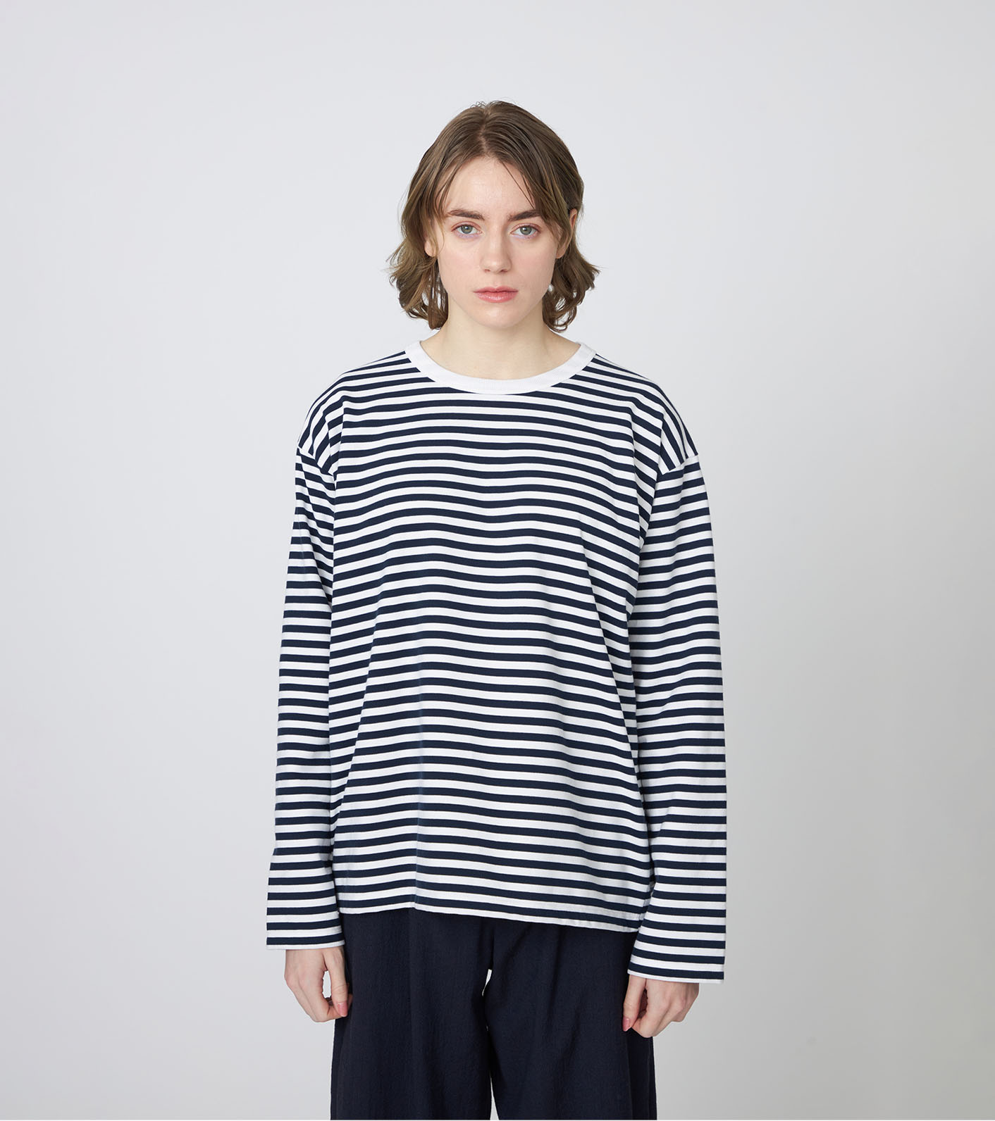 ナナミカ　COOLMAX Stripe Jersey L/S Tee nanamica / COOLMAX Stripe Jersey L/S Tee