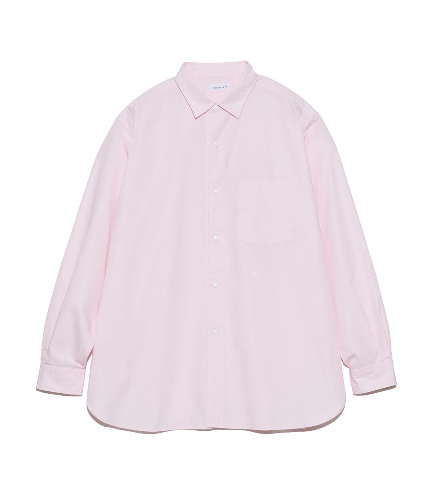 トップス nanamica Regular Collar Wind Shirt Blue Regular Collar Wind Shirt by nanamica on Sale