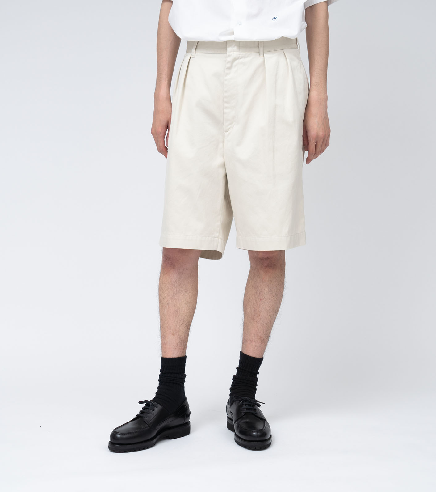 nanamica / Double Pleat Chino Shorts