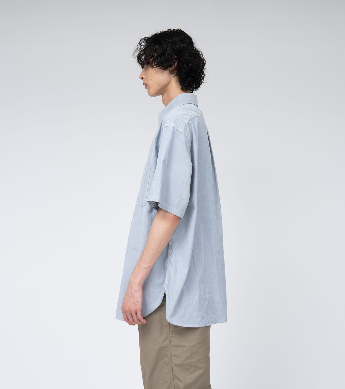 nanamica / Button Down Wind S/S Shirt