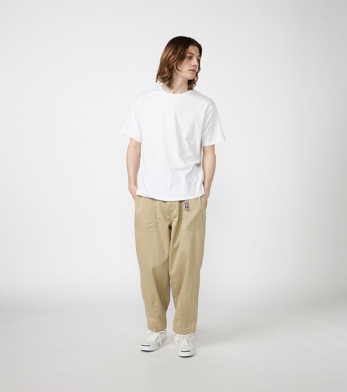 パンツ COOLMAX Chino Wide Cropped Pants nanamica / COOLMAX Chino