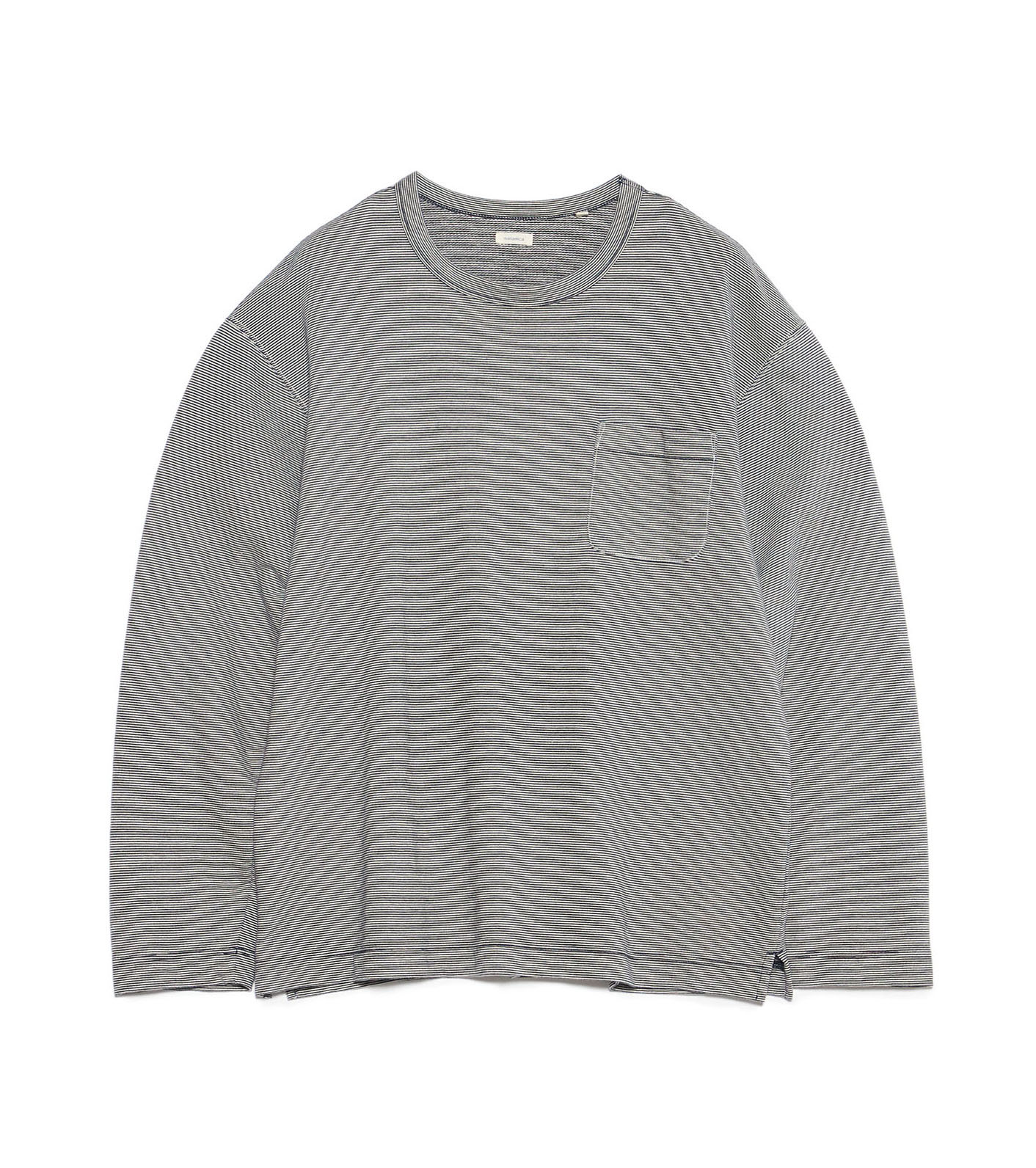 nanamica 春夏26年 Micro Stripe Pocket L/S nanamica / Micro Stripe Pocket L/S Tee