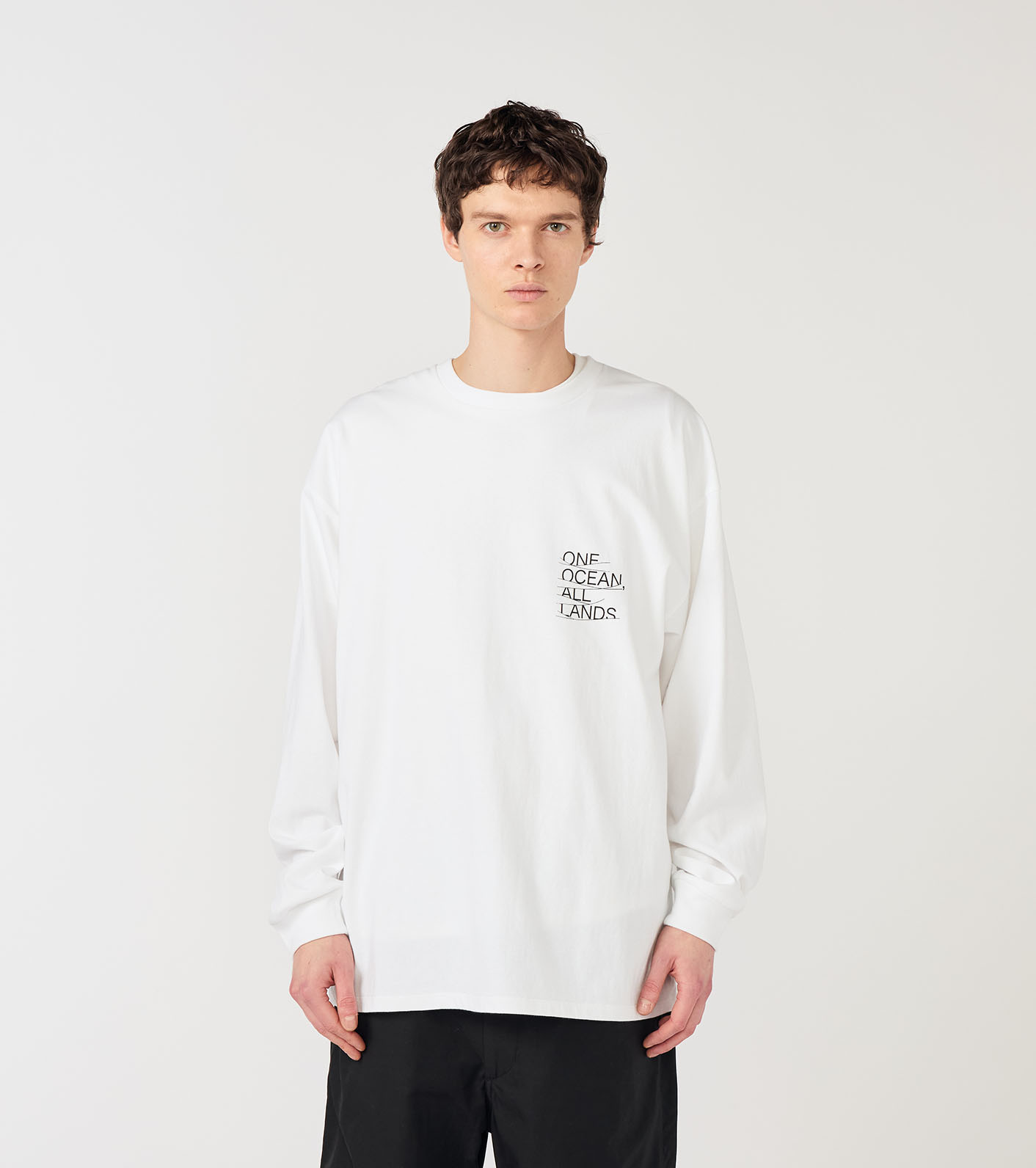 nanamica / OOAL Graphic L/S Tee