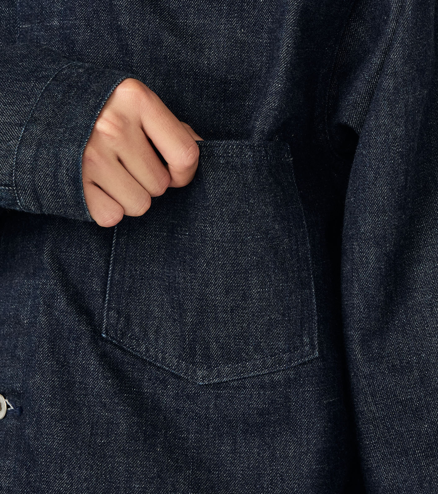 nanamica / Short Denim Jacket