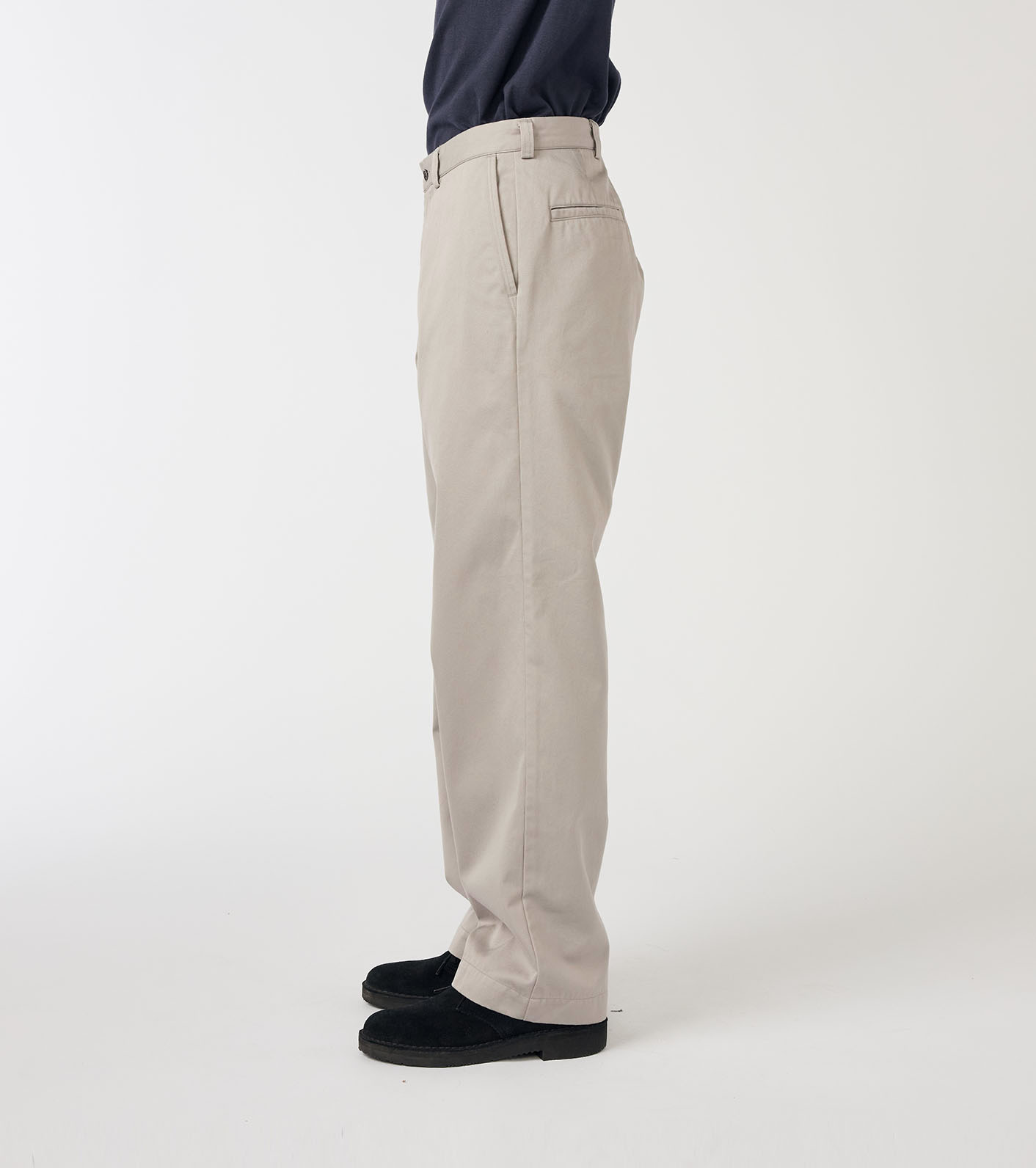 未使用 nanamica ワイドストレート チノパンツ 36 Dry Sand nanamica / Wide Straight Chino Pants