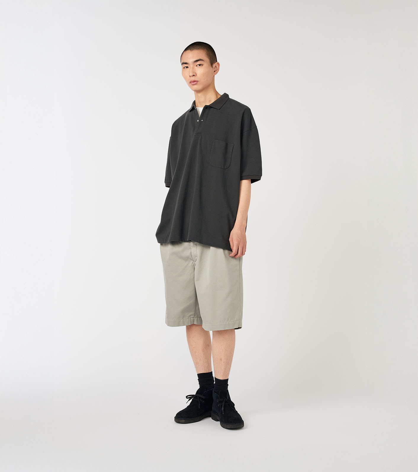 nanamica / Double Pleated Chino Shorts
