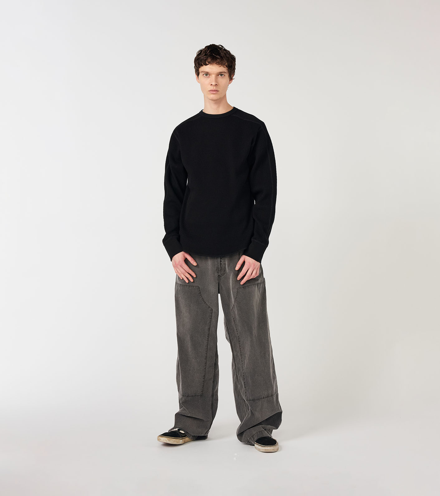 nanamica thermal ナナミカ　クルーネックサーマルスウェット nanamica / Crew Neck Thermal Sweat