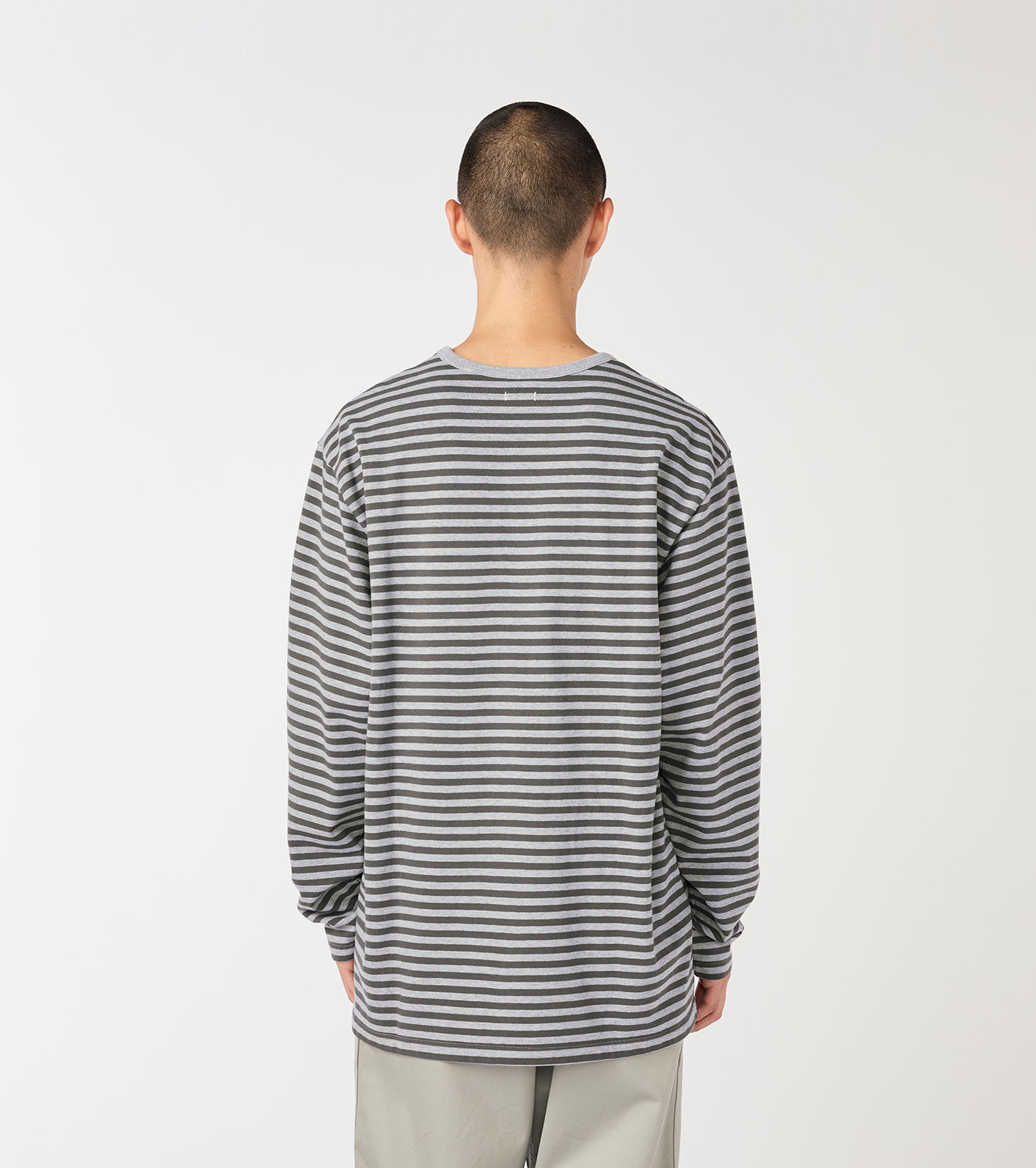 くみな nanamica / COOLMAX Stripe Jersey L/S Tee