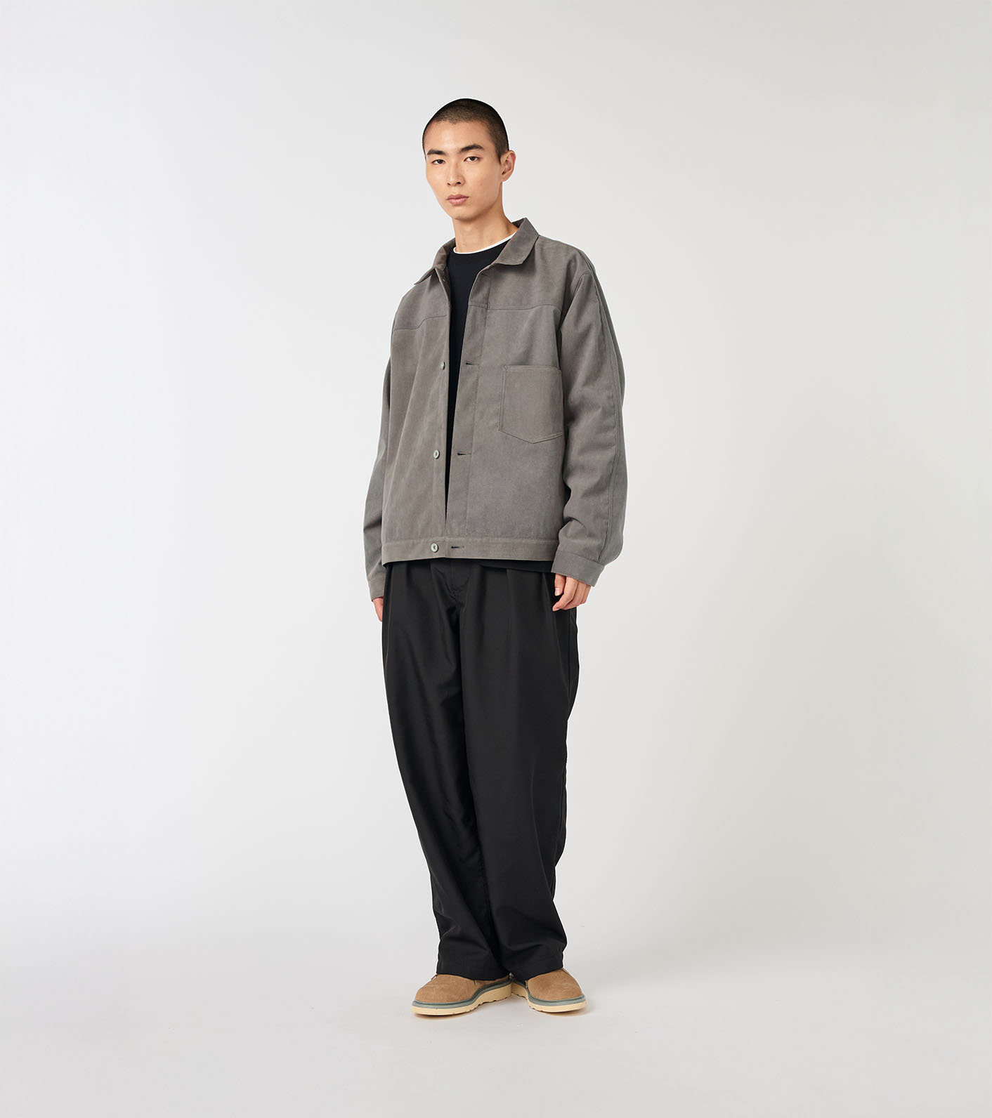 nanamica / Synthetic Leather Short Jacket