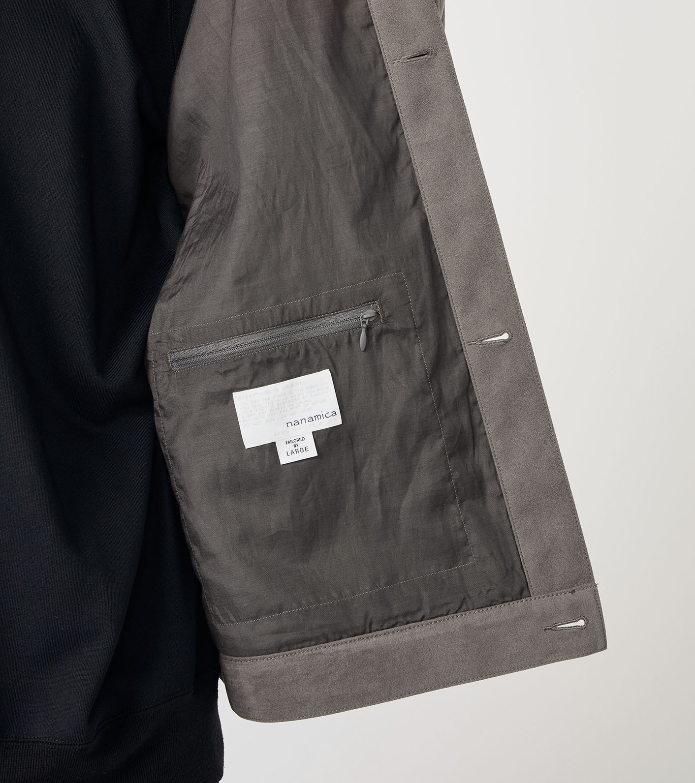 nanamica / Synthetic Leather Short Jacket