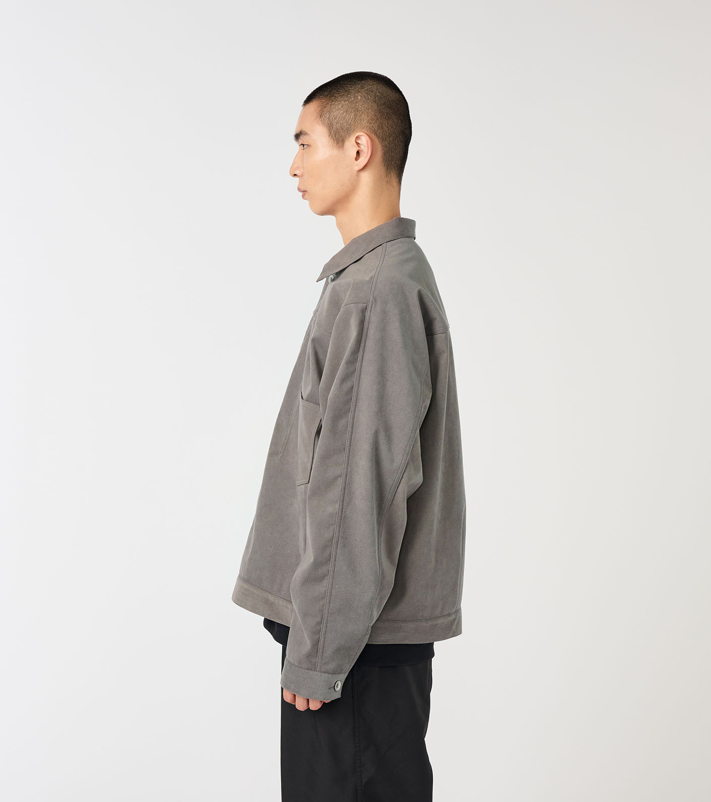 nanamica / Synthetic Leather Short Jacket