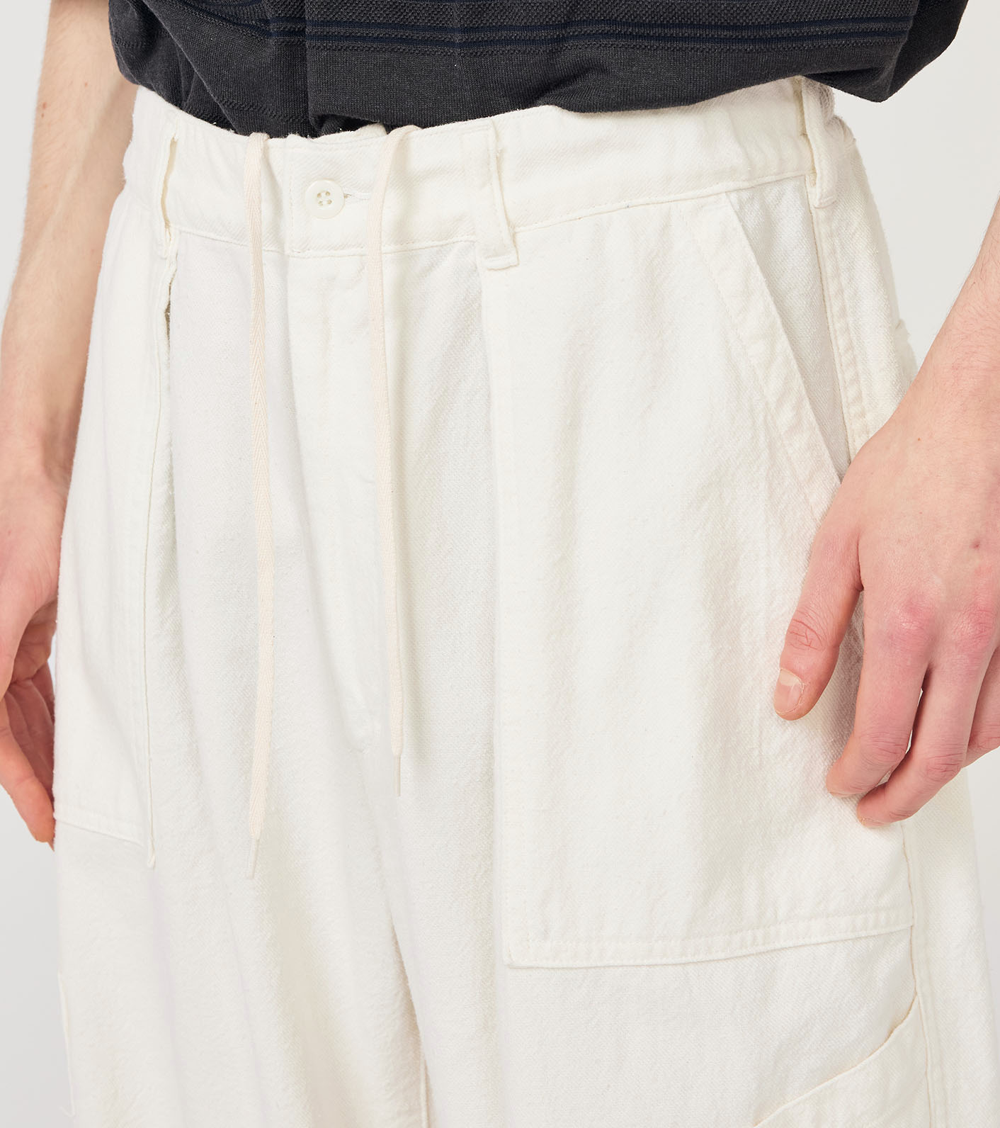nanamica / Silk Nep Cotton Twill Deck Pants